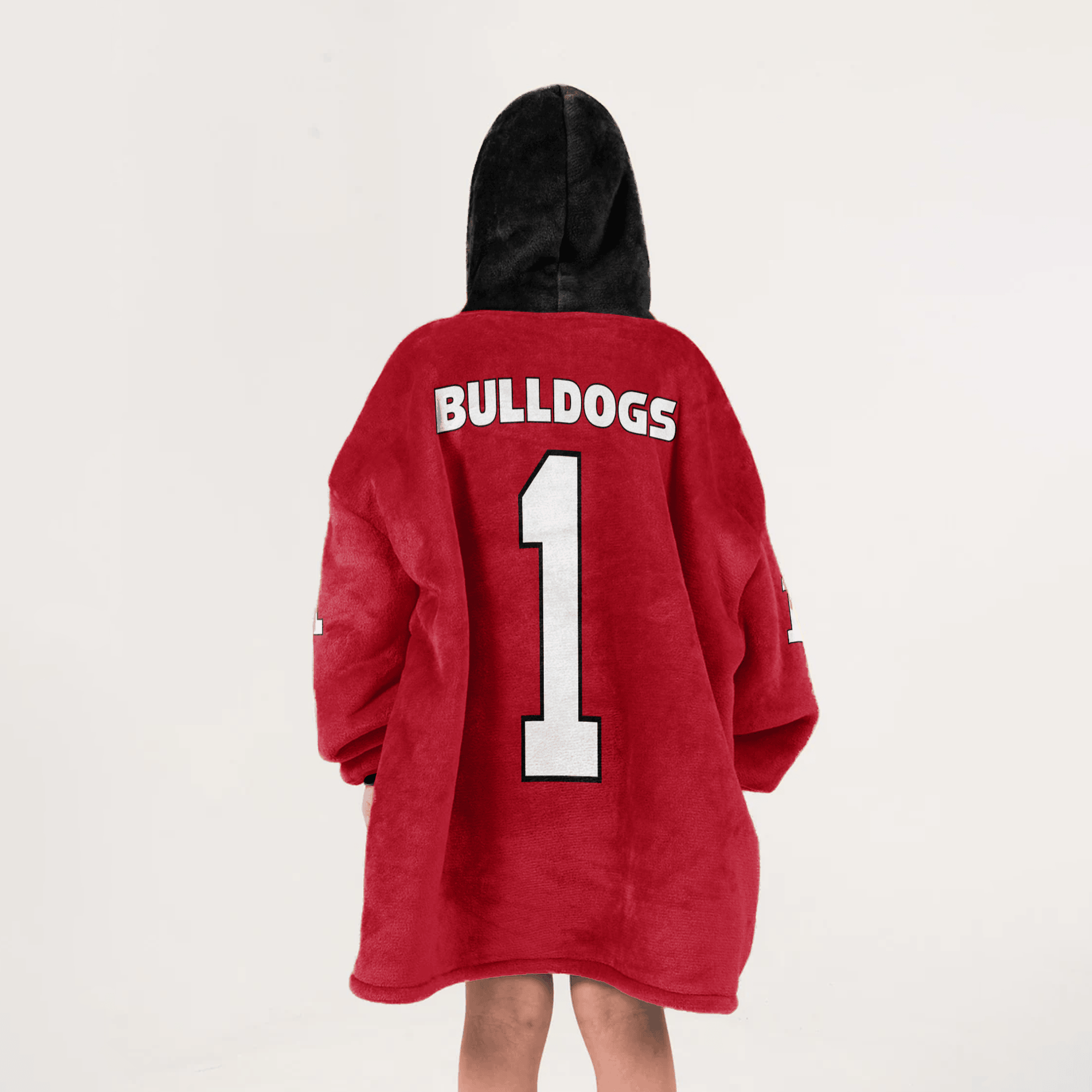 Kid #1 Georgia Football Unisex Blanket Hoodie