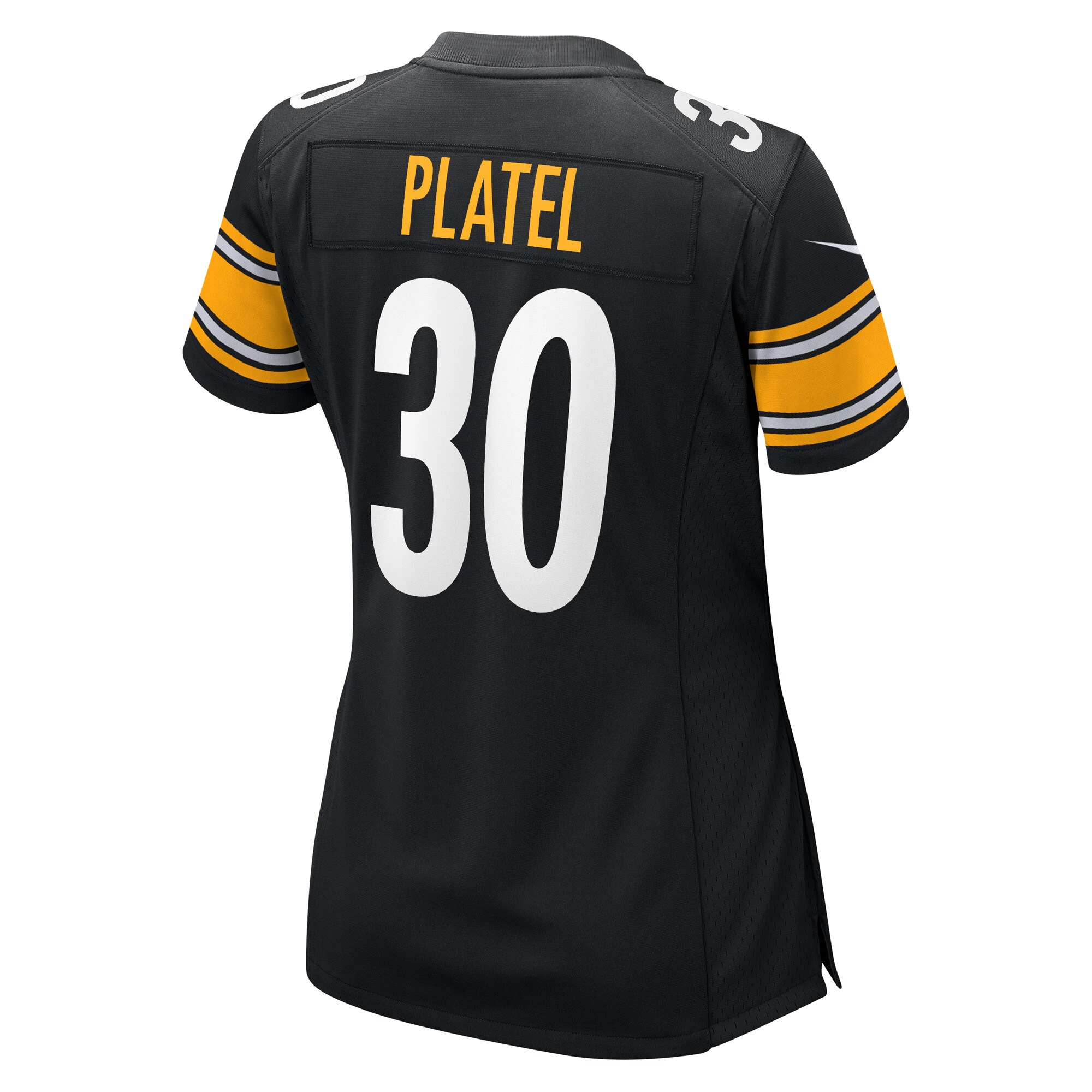 Carlins Platel Pittsburgh Steelers  Women's Game Player Jersey - Black