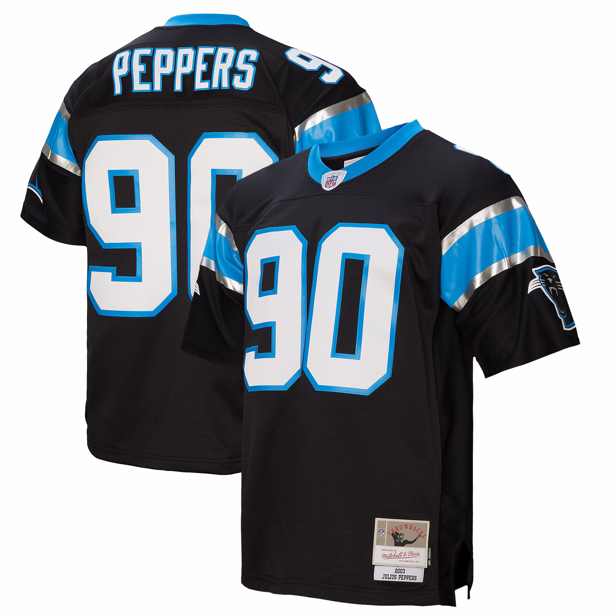 Julius Peppers Carolina Panthers  Legacy Replica Jersey – Black