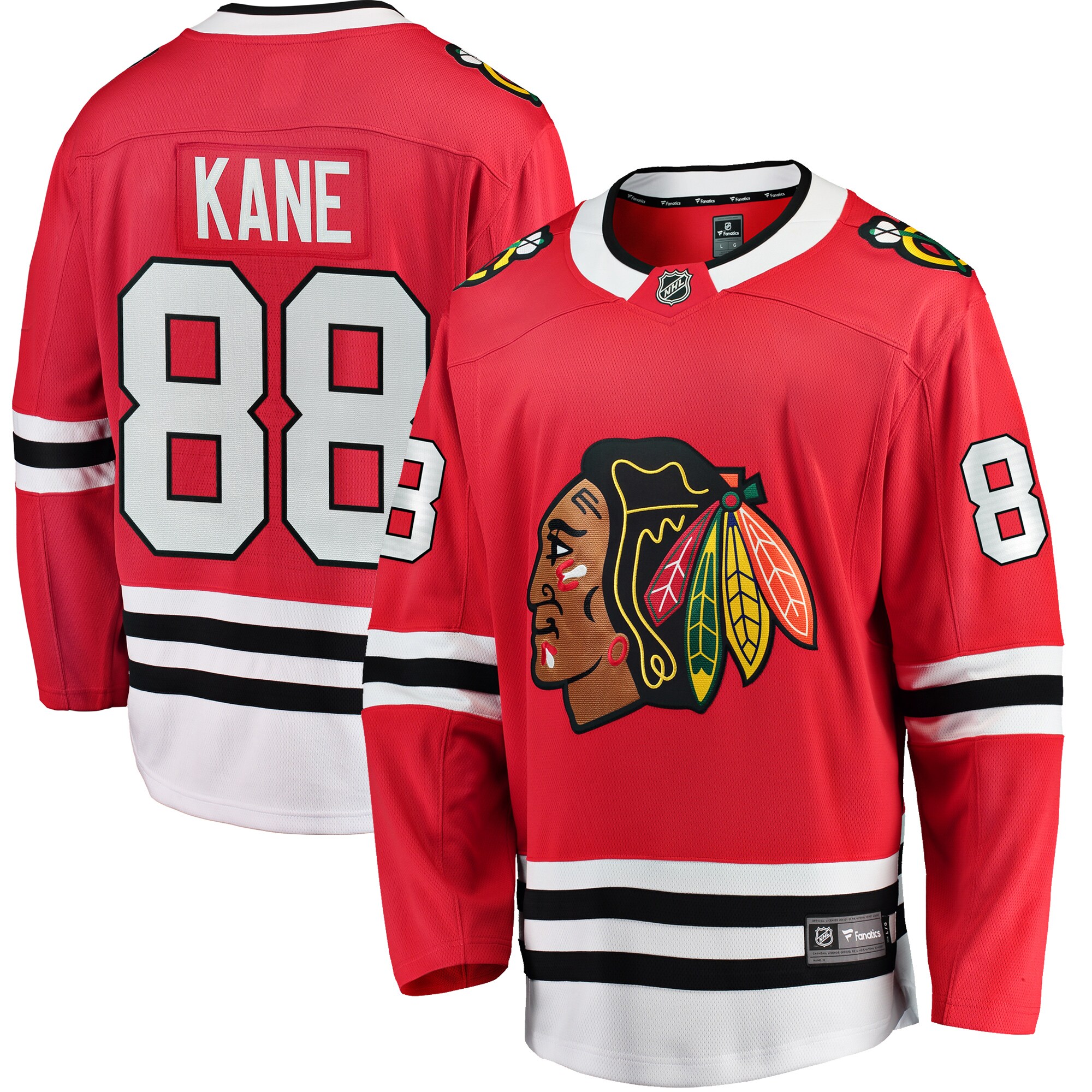 Patrick Kane Chicago Blackhawks Breakaway Player Jersey - Red