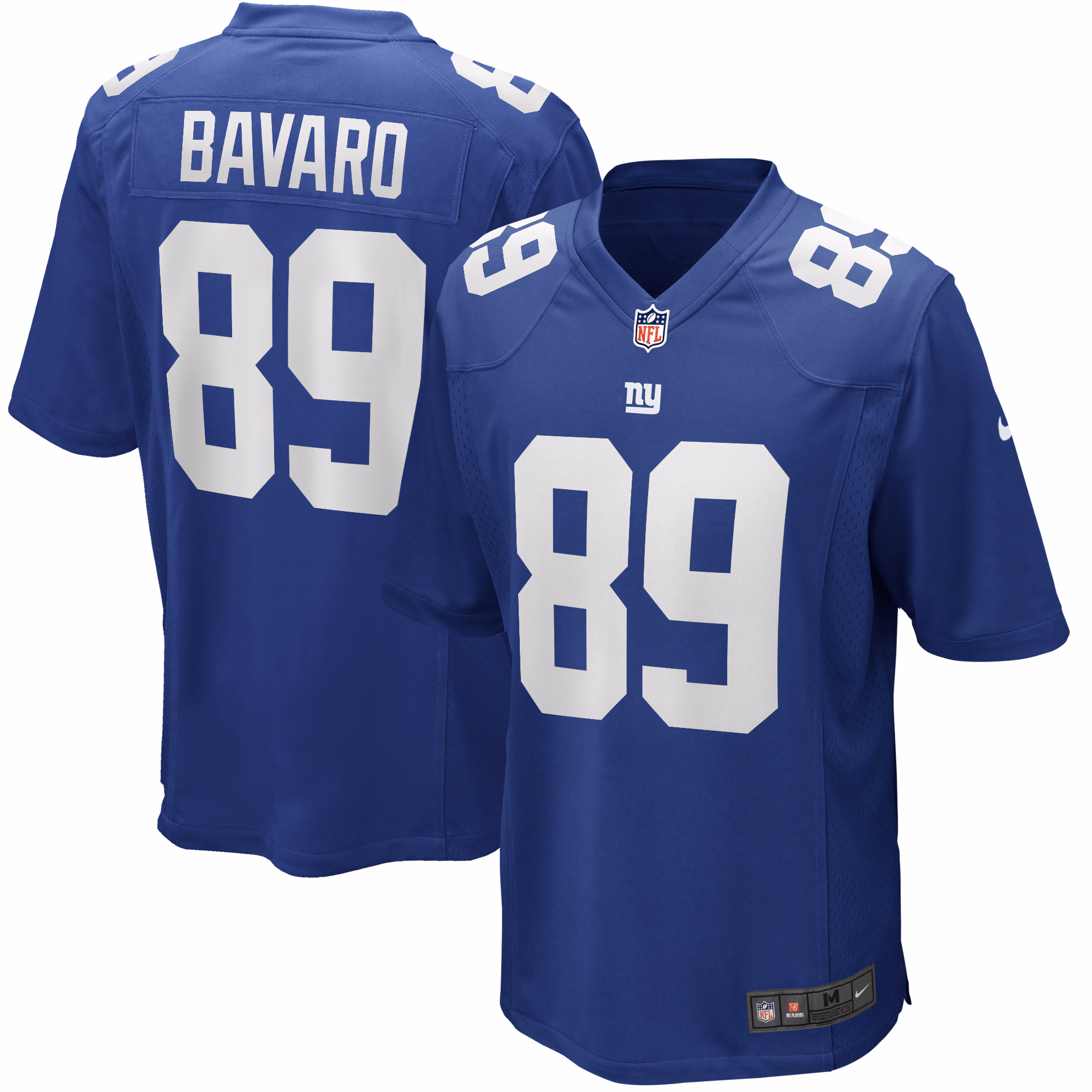 Mark Bavaro New York Giants Game Retired Player Jersey - Royal
