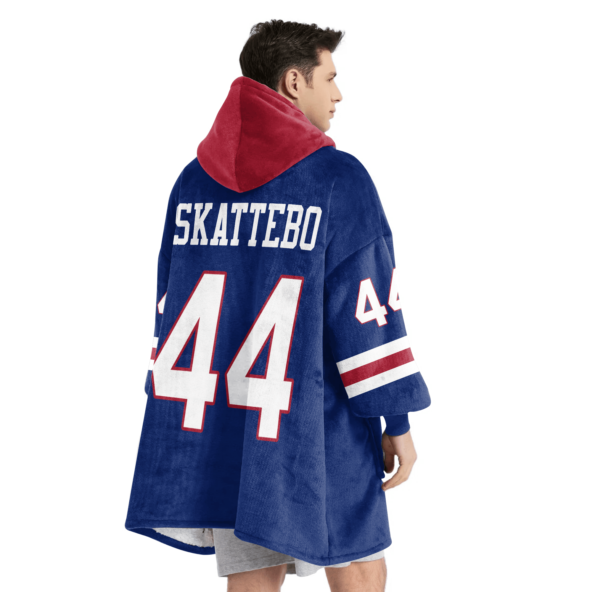 C.S 44 New York G Football Unisex Blanket Hoodie