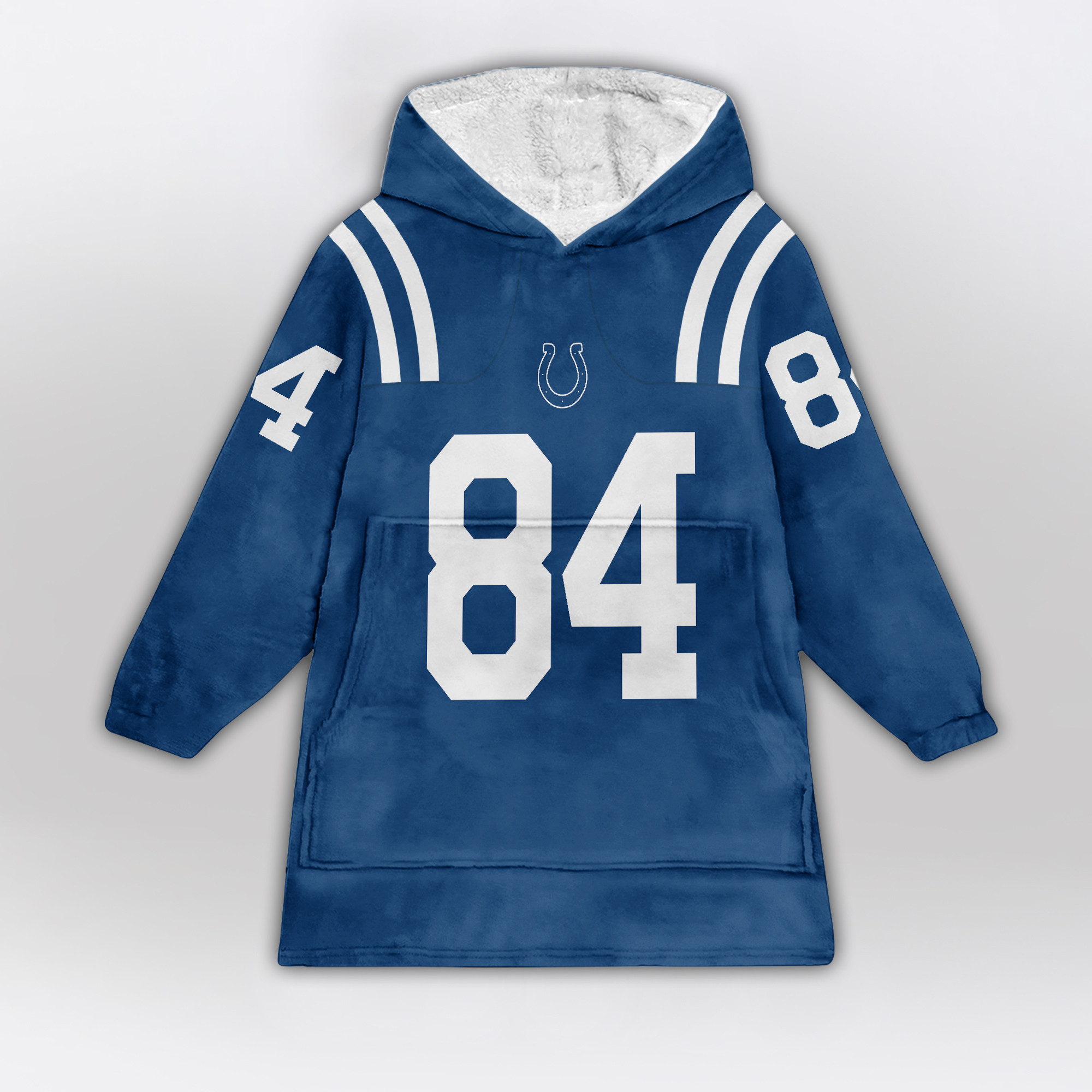 Kid 84 Indianapolis Football Unisex Blanket Hoodie