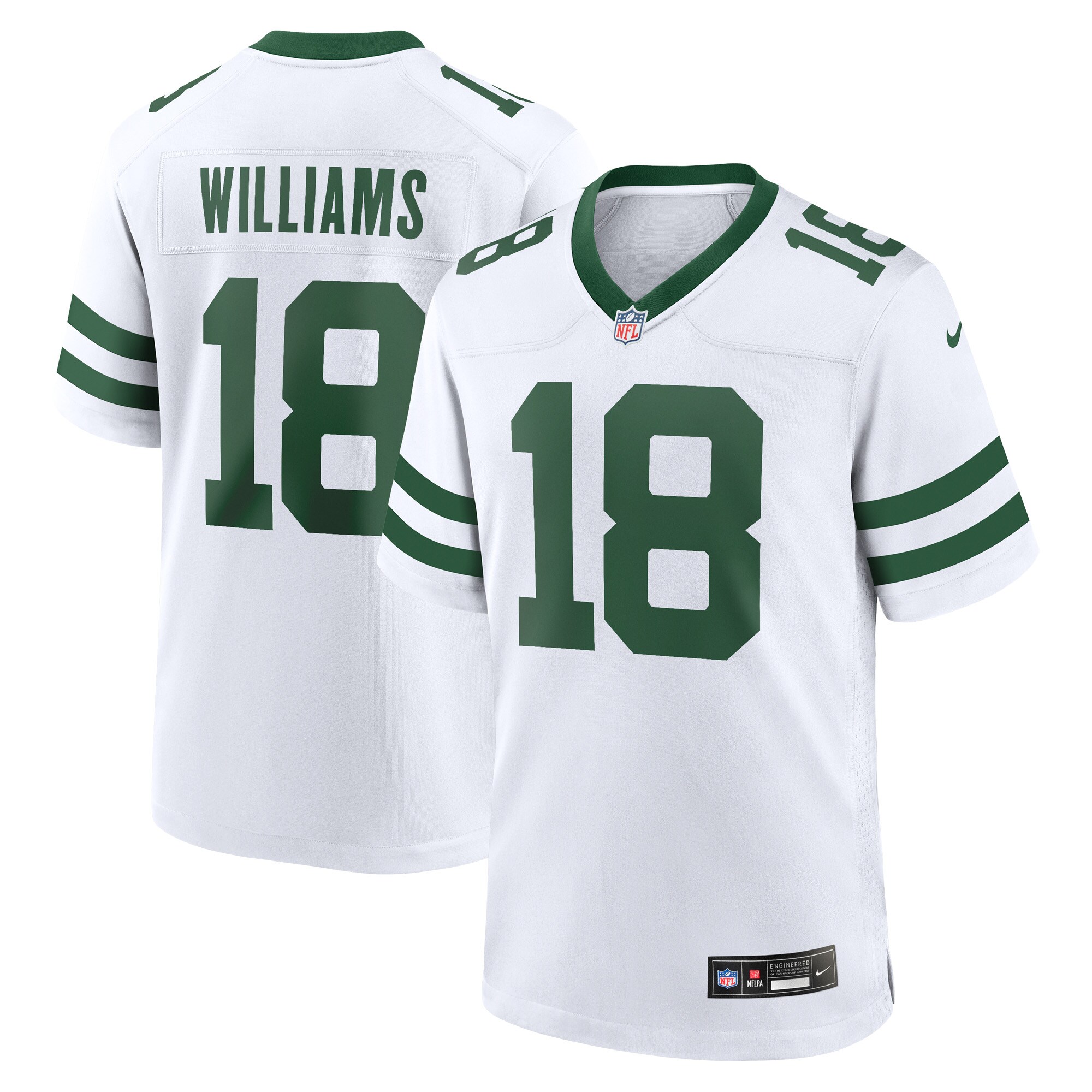 Mike Williams New York Jets  Game Player Jersey – Legacy White