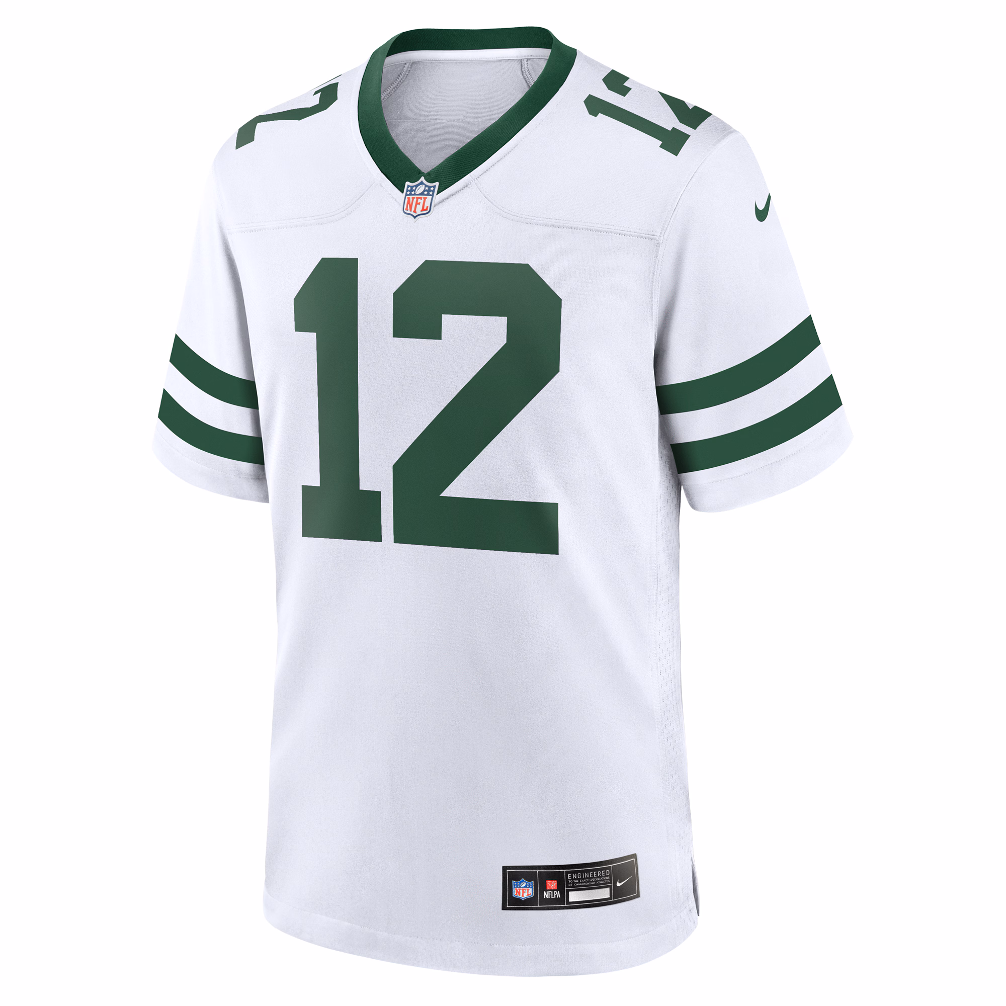 Joe Namath New York Jets Legacy Retired Player Game Jersey - White