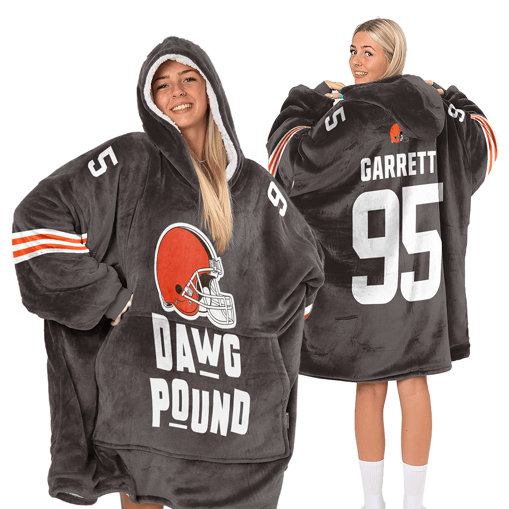 Dawg Pound Cleveland Football Unisex Blanket Hoodie