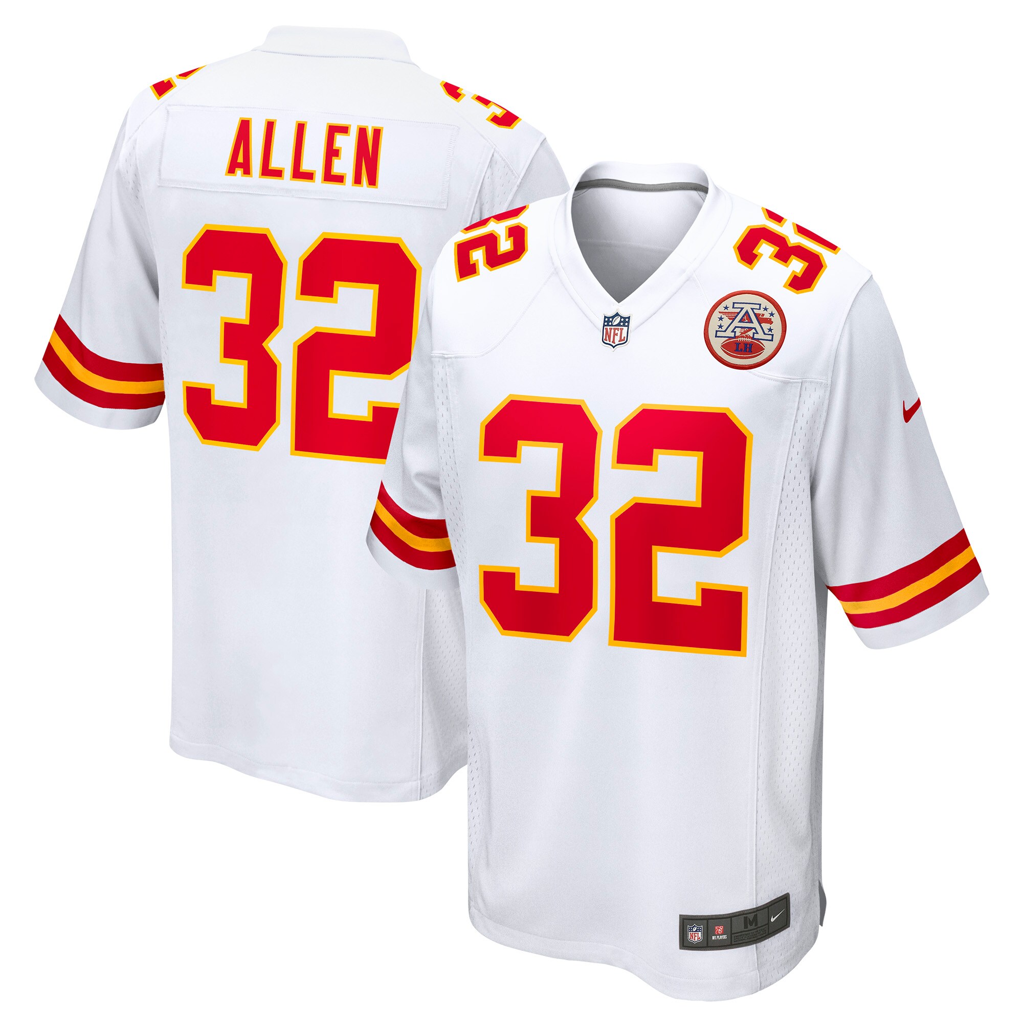 Marcus Allen Kansas City Chiefs Retired Player Game Jersey - White
