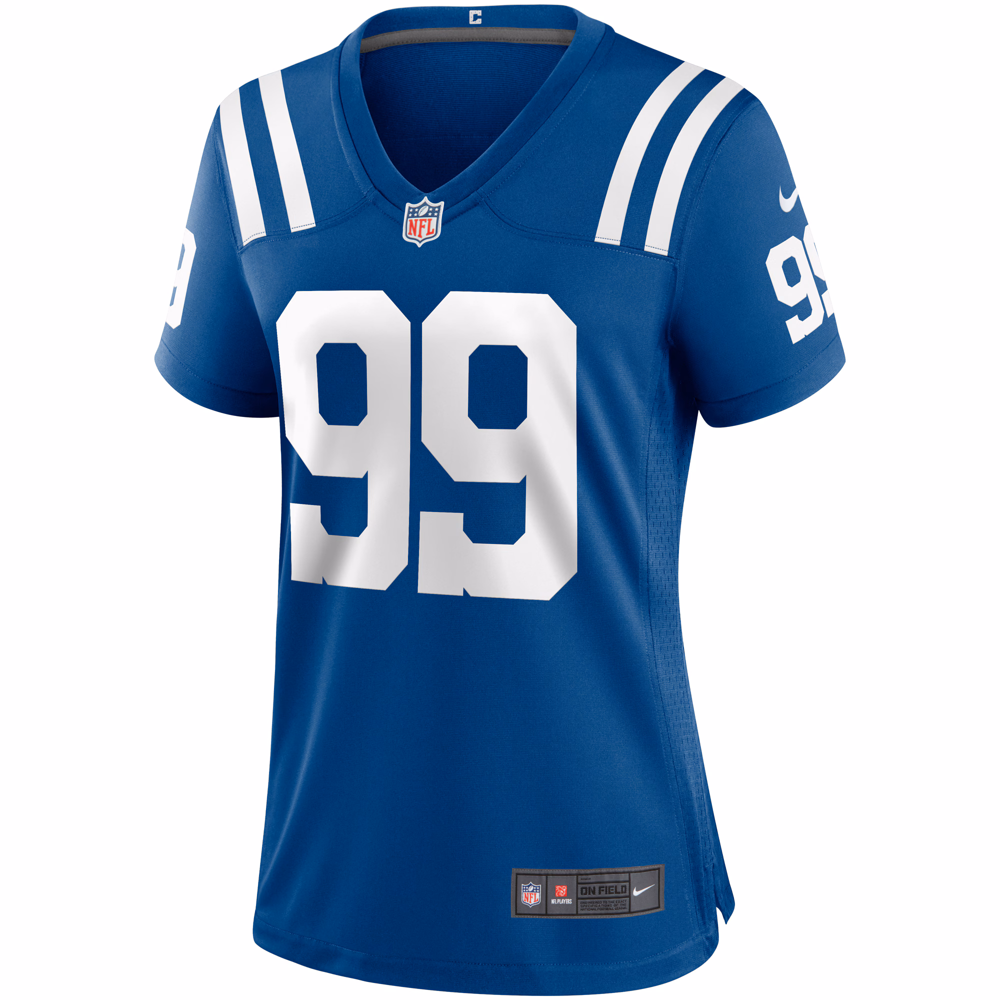 DeForest Buckner Indianapolis Colts Women's Game Player Jersey - Royal