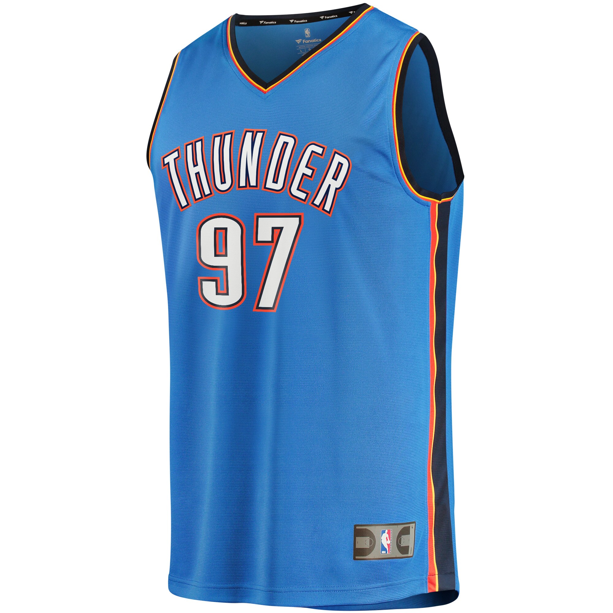 Eugene Omoruyi Oklahoma City Thunder  Youth Fast Break Player Jersey - Icon Edition - Blue