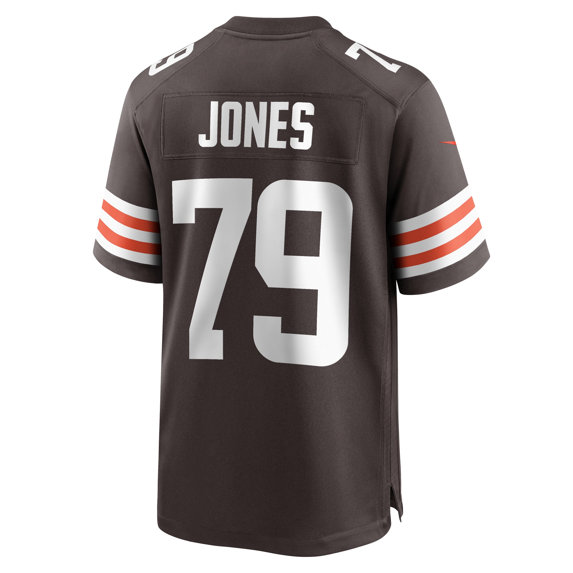 Dawand Jones #79 Cleveland Browns Team Game Jersey -  Brown