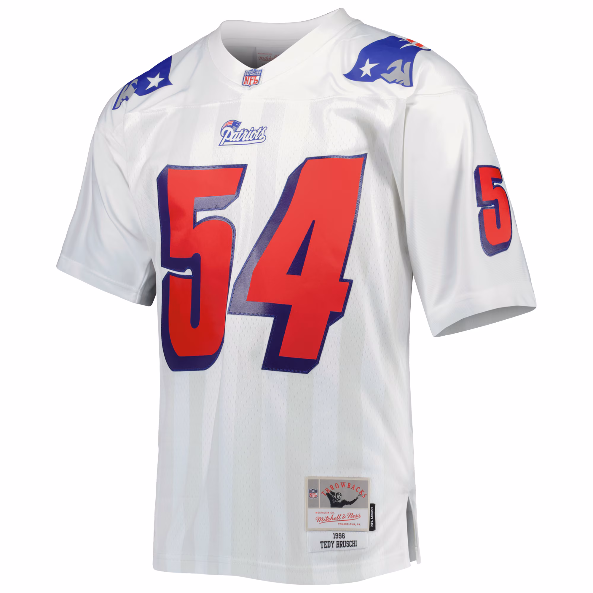Tedy Bruschi New England Patriots Legacy Replica Jersey - White