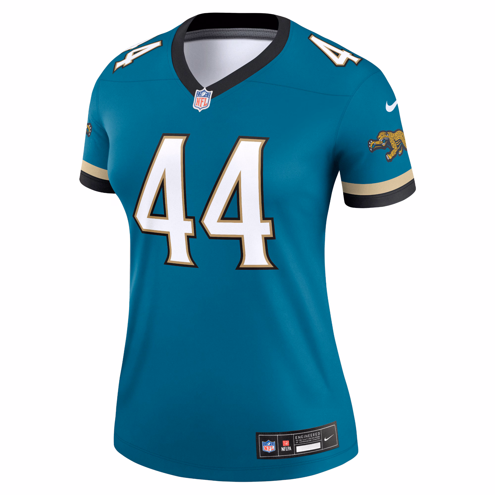 Travon Walker Jacksonville Jaguars Women's Prowler Throwback Legend Jersey - Teal