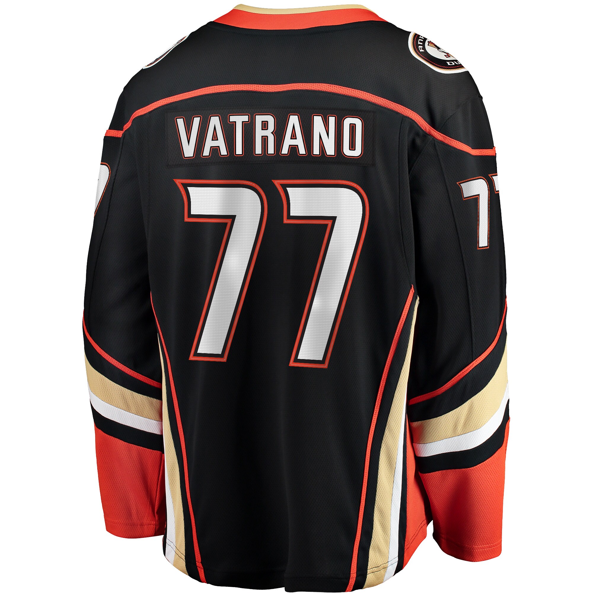 Frank Vatrano Anaheim Ducks Home Breakaway Player Jersey - Black