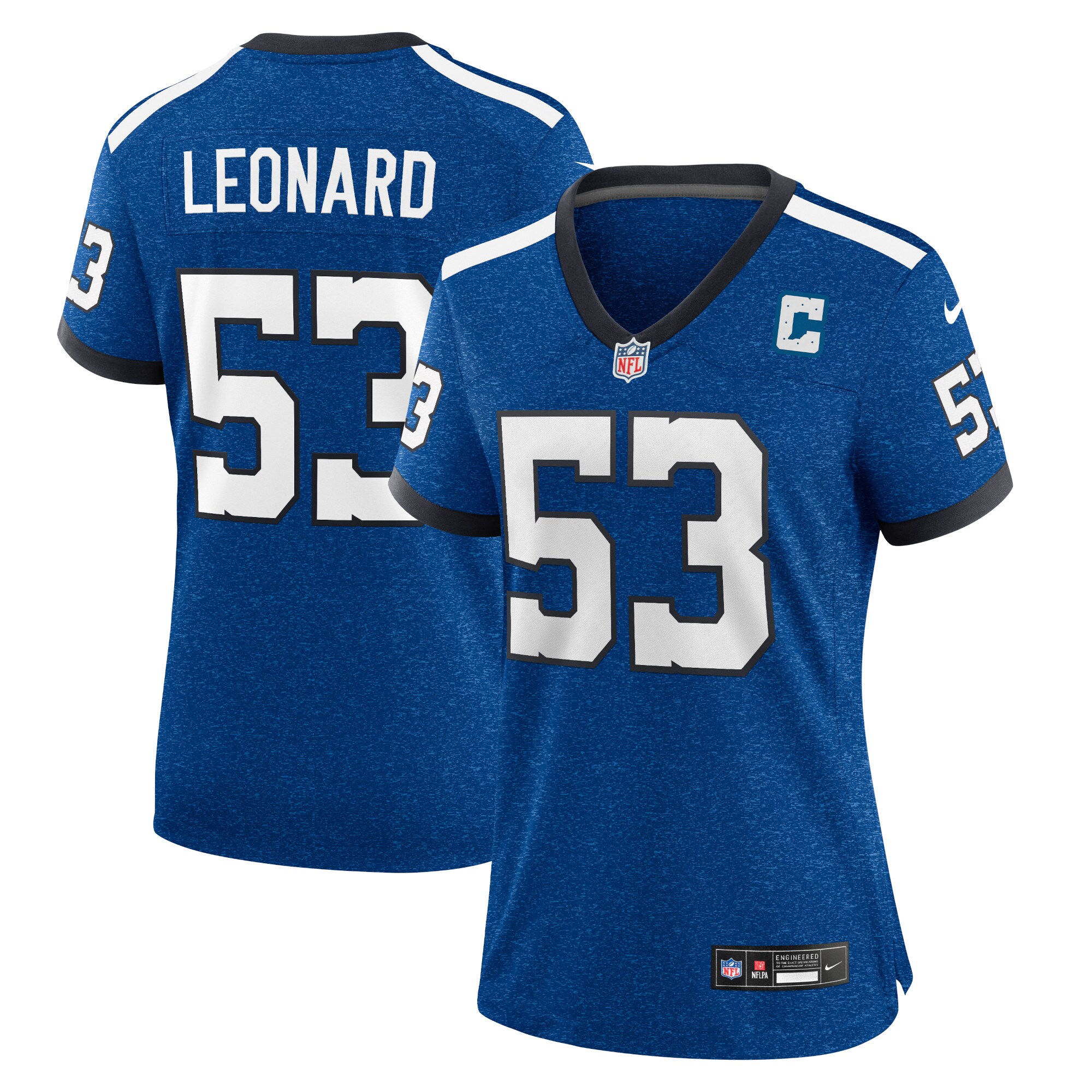 Shaquille Leonard Indianapolis Colts Women's Player Jersey - Blue