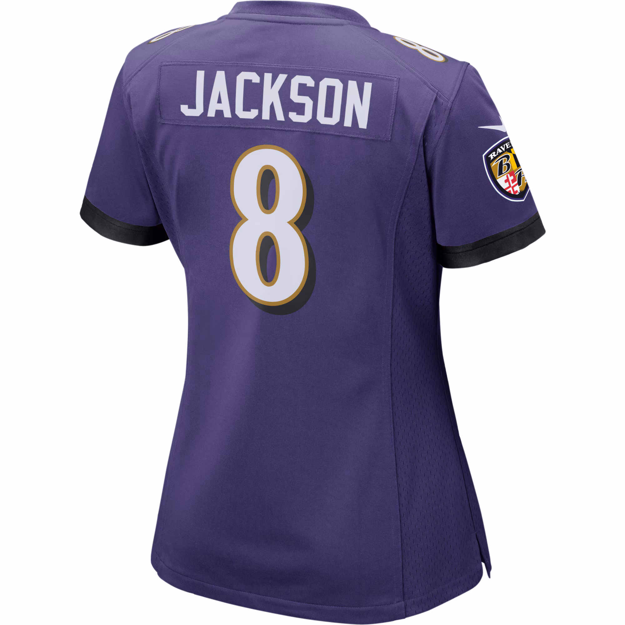 Lamar Jackson Baltimore Ravens Women's Game Player Jersey - Purple