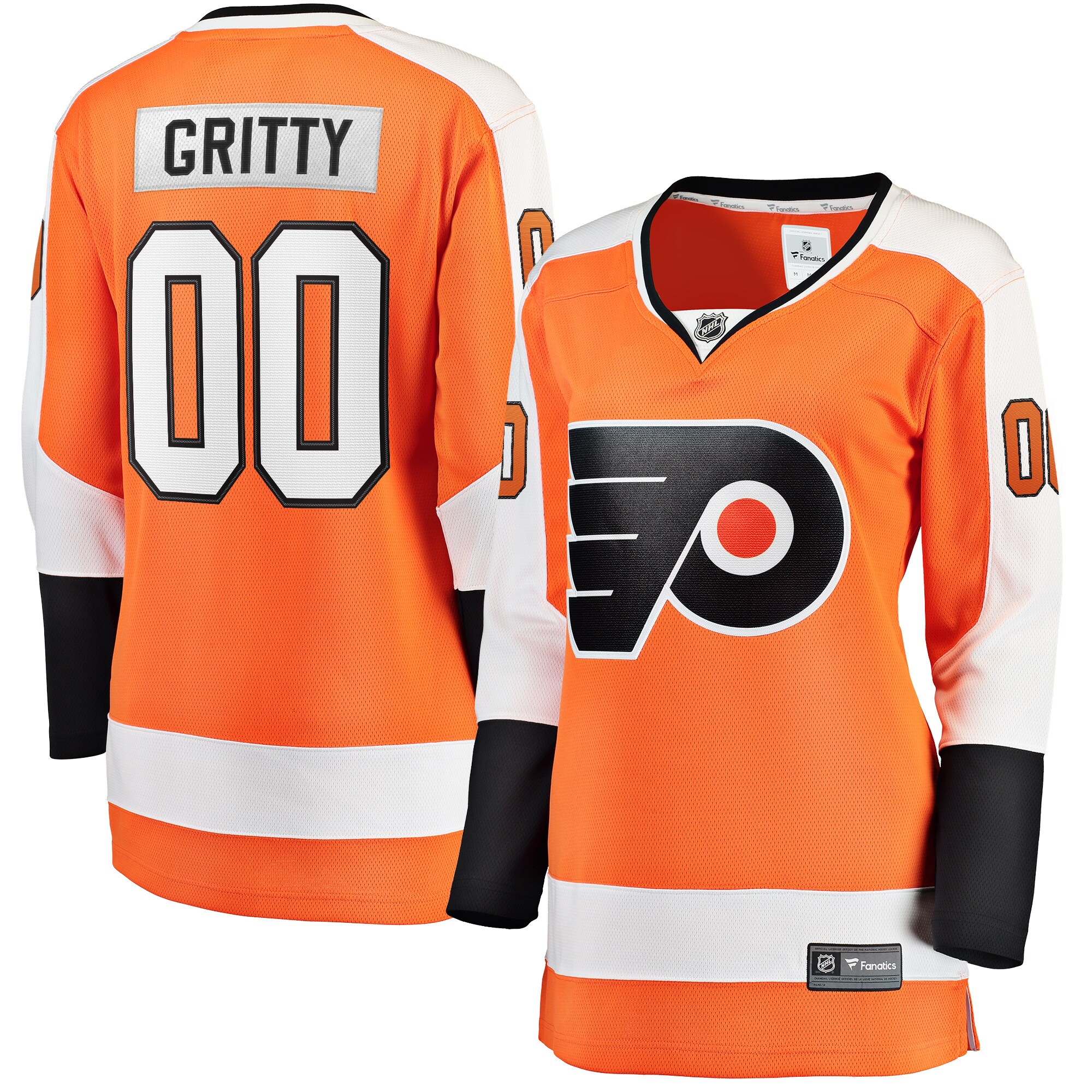 Gritty Philadelphia Flyers Women's Breakaway Player Jersey - Orange