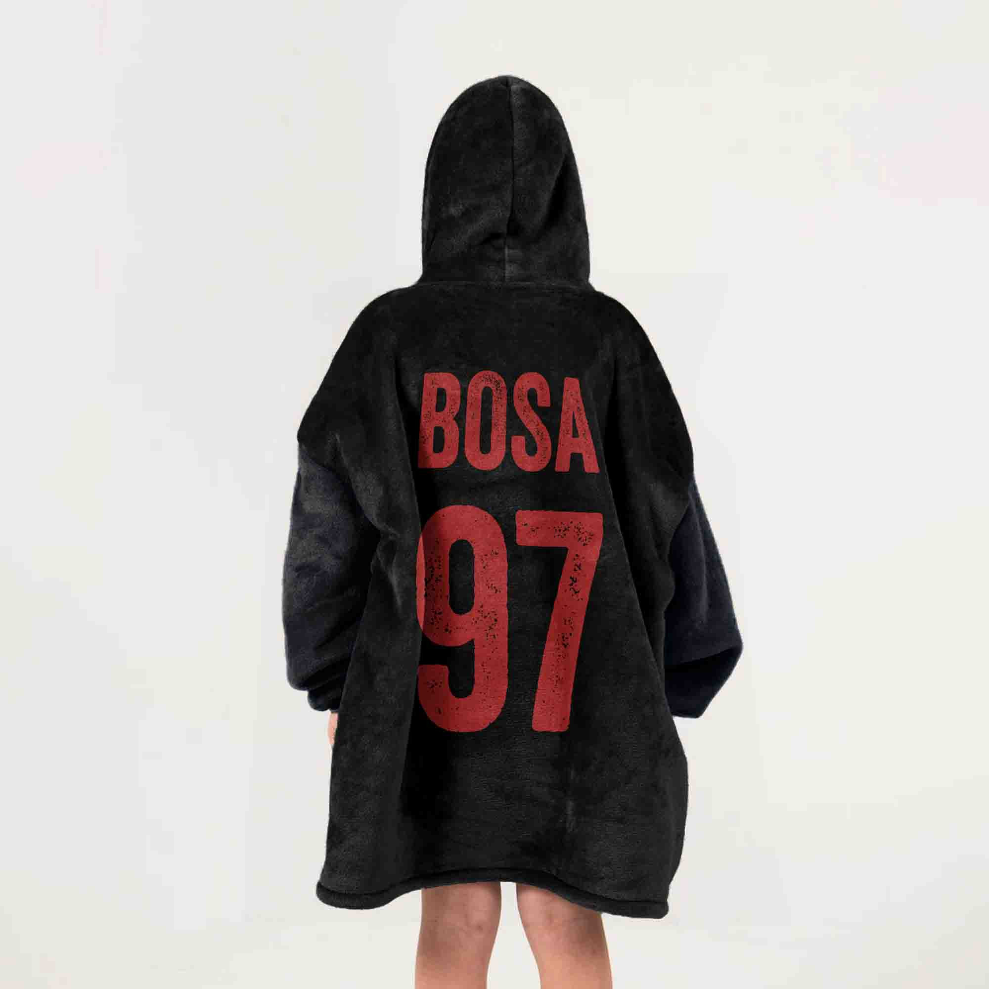 Adult Big Nick Energy San Francisco 49ers Football Unisex Blanket Hoodie