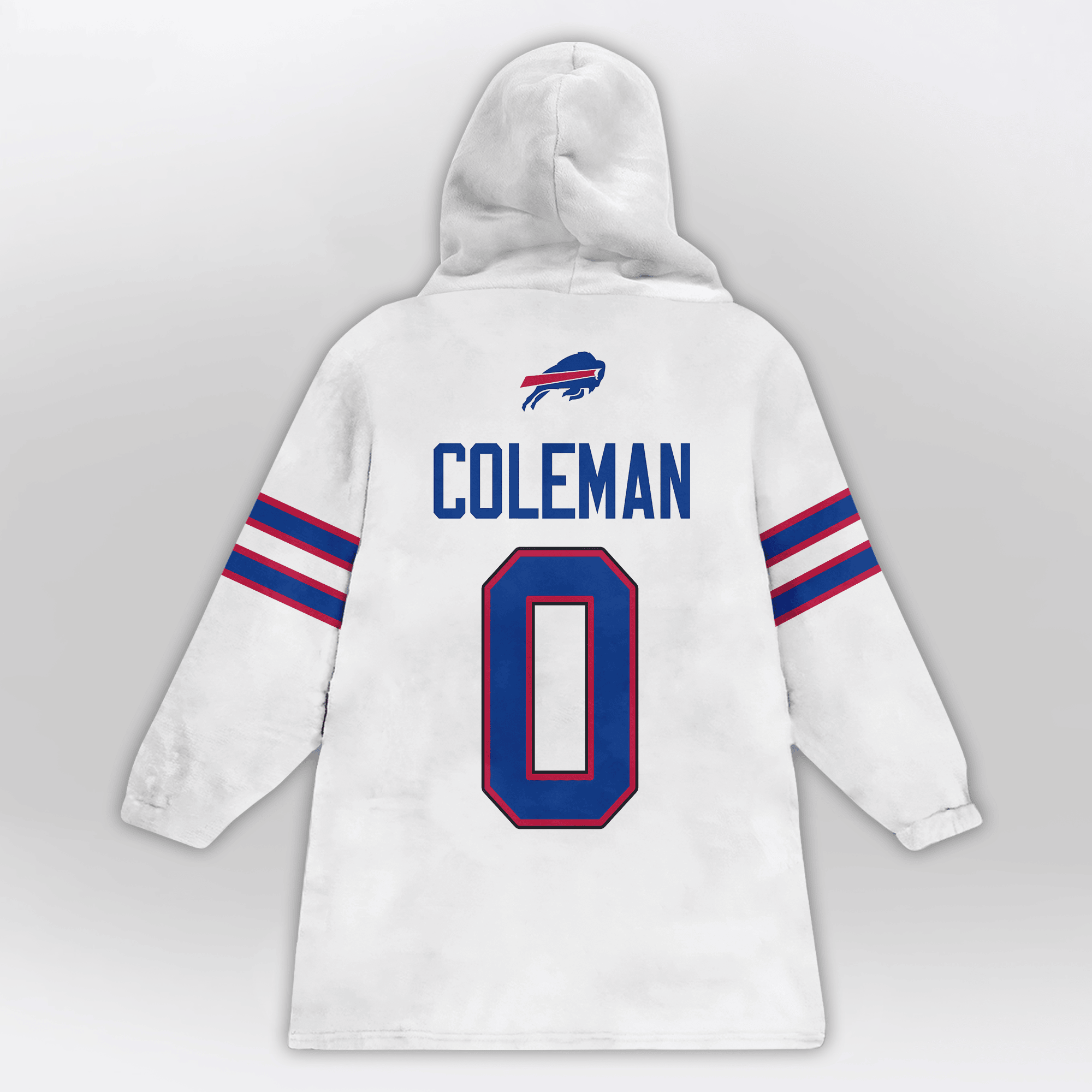 K.C 0 Buffalo Football Unisex Blanket Hoodie