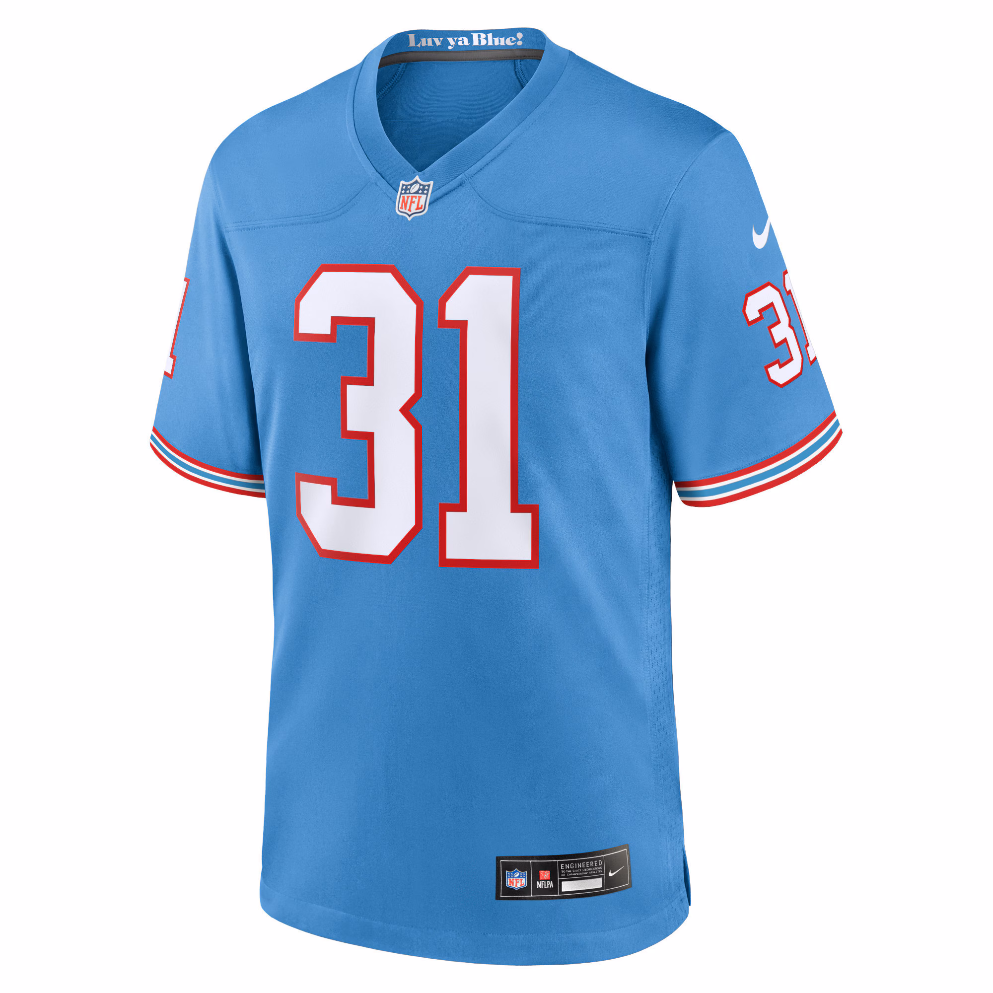 Kevin Byard Tennessee Titans Youth Game Jersey - Light Blue