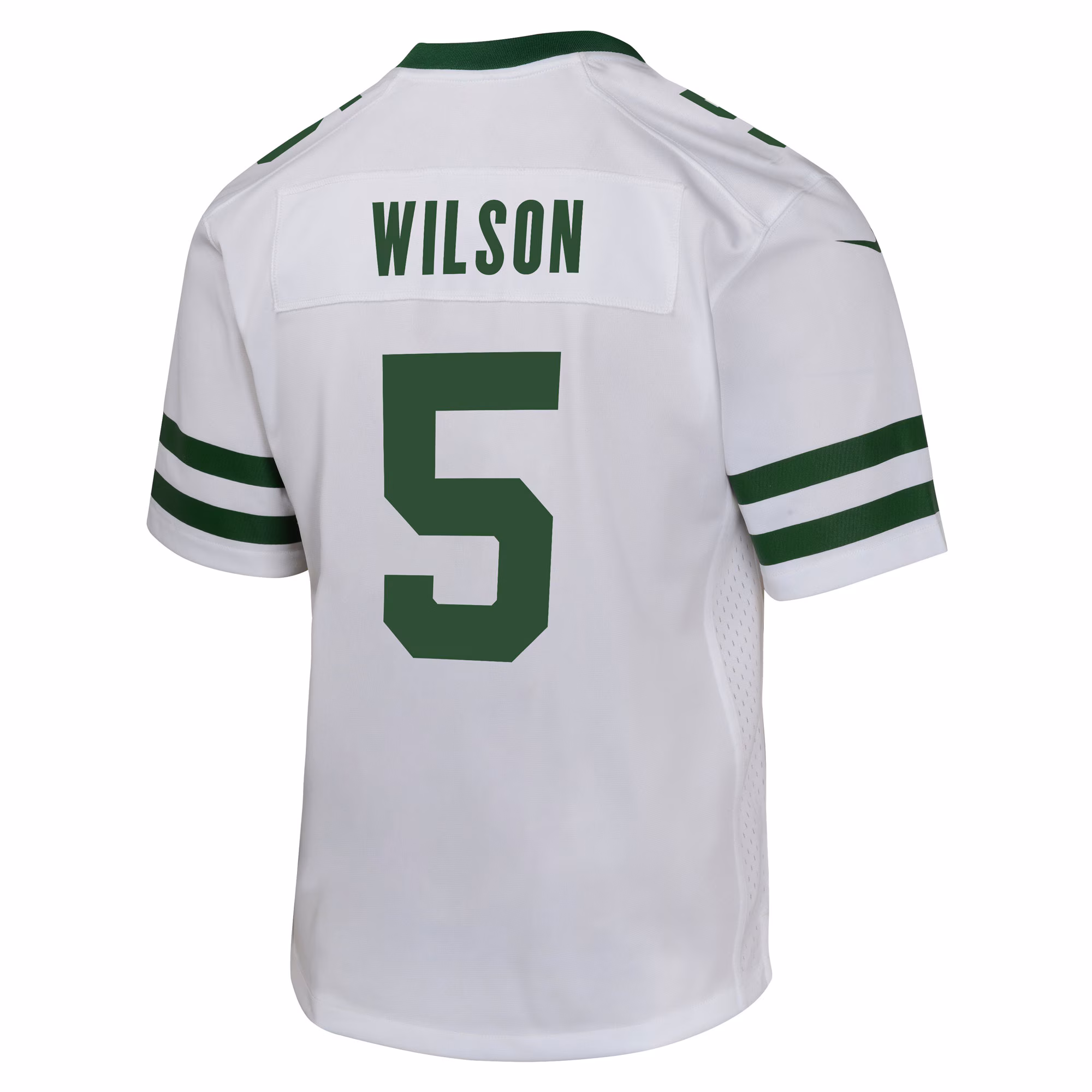 Garrett Wilson New York Jets Youth Game Jersey - Legacy White