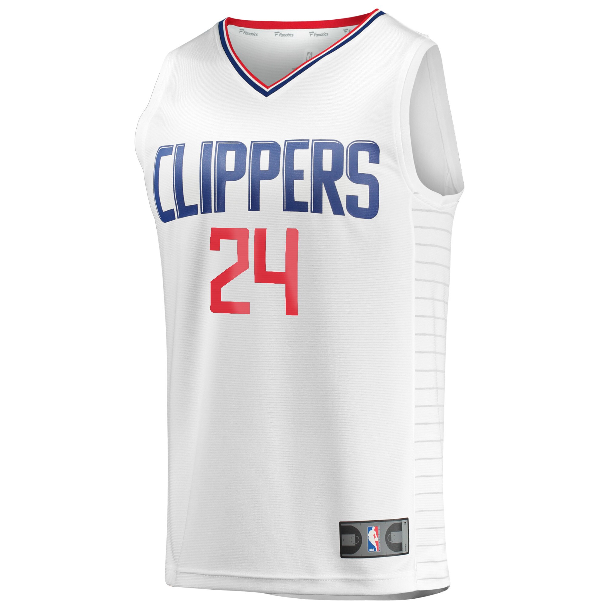 Norman Powell LA Clippers  Fast Break Player Jersey - Association Edition - White