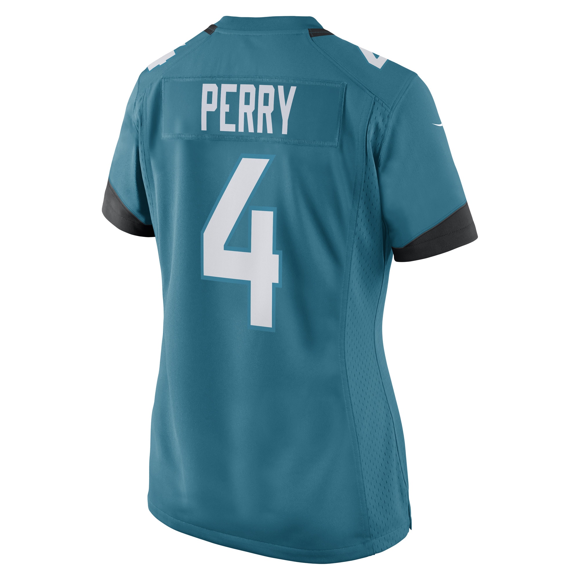 E.J. Perry Jacksonville Jaguars  Women's Game Player Jersey - Teal