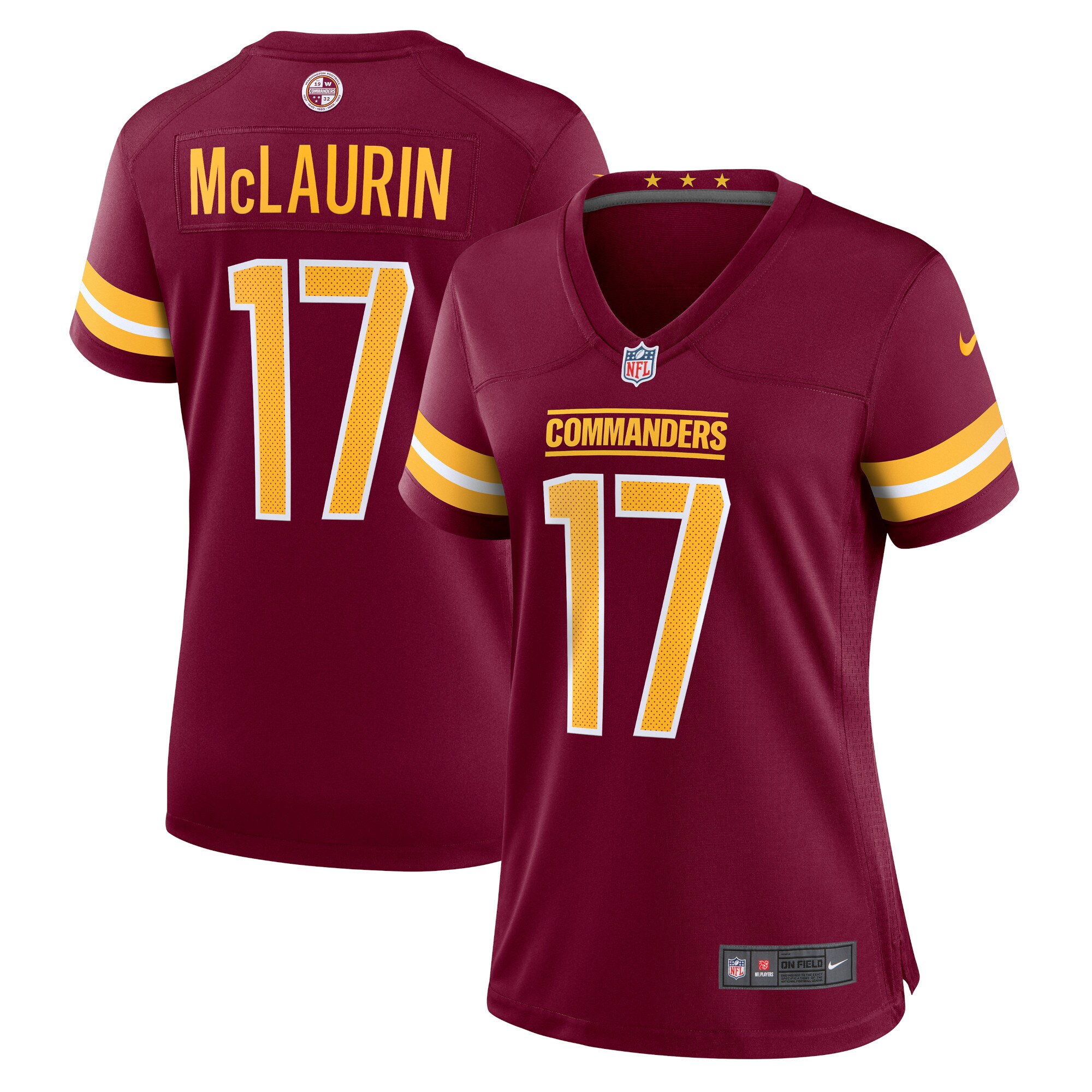 Terry McLaurin Washington Commanders  Women's Game Jersey - Burgundy