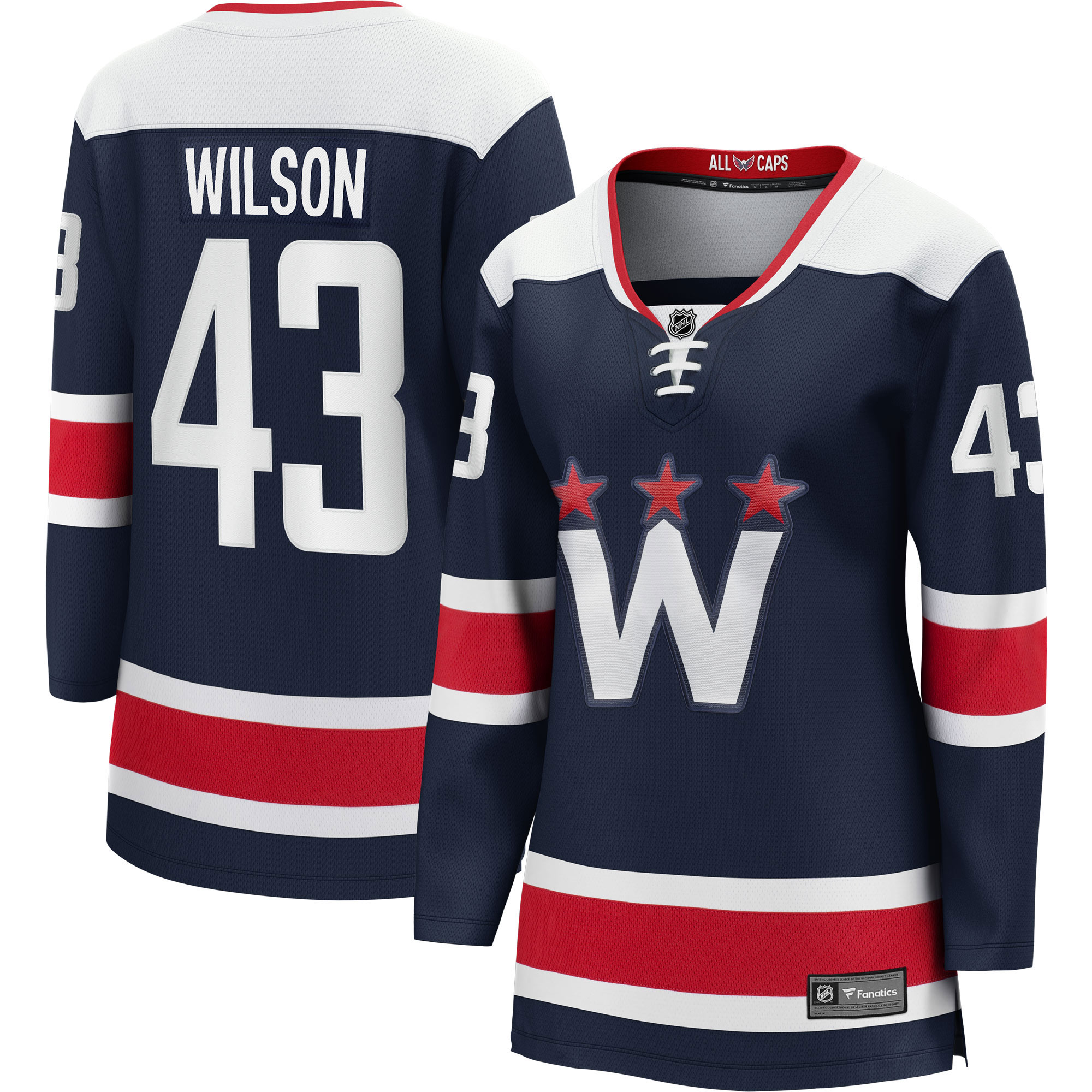 Tom Wilson Washington Capitals Women's Alternate 2020/21 Premier Breakaway Player Jersey - Navy