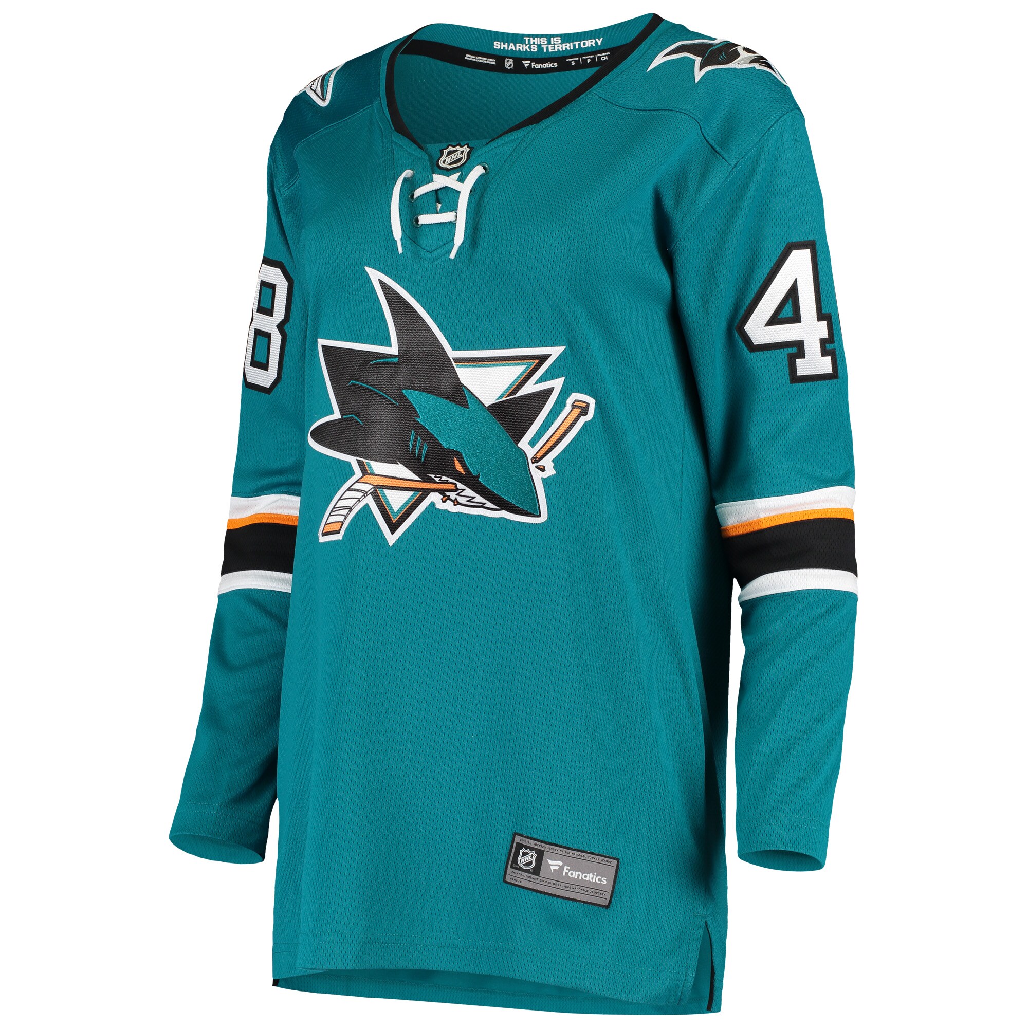 Tomas Hertl San Jose Sharks Women's Breakaway Home Player Jersey - Teal