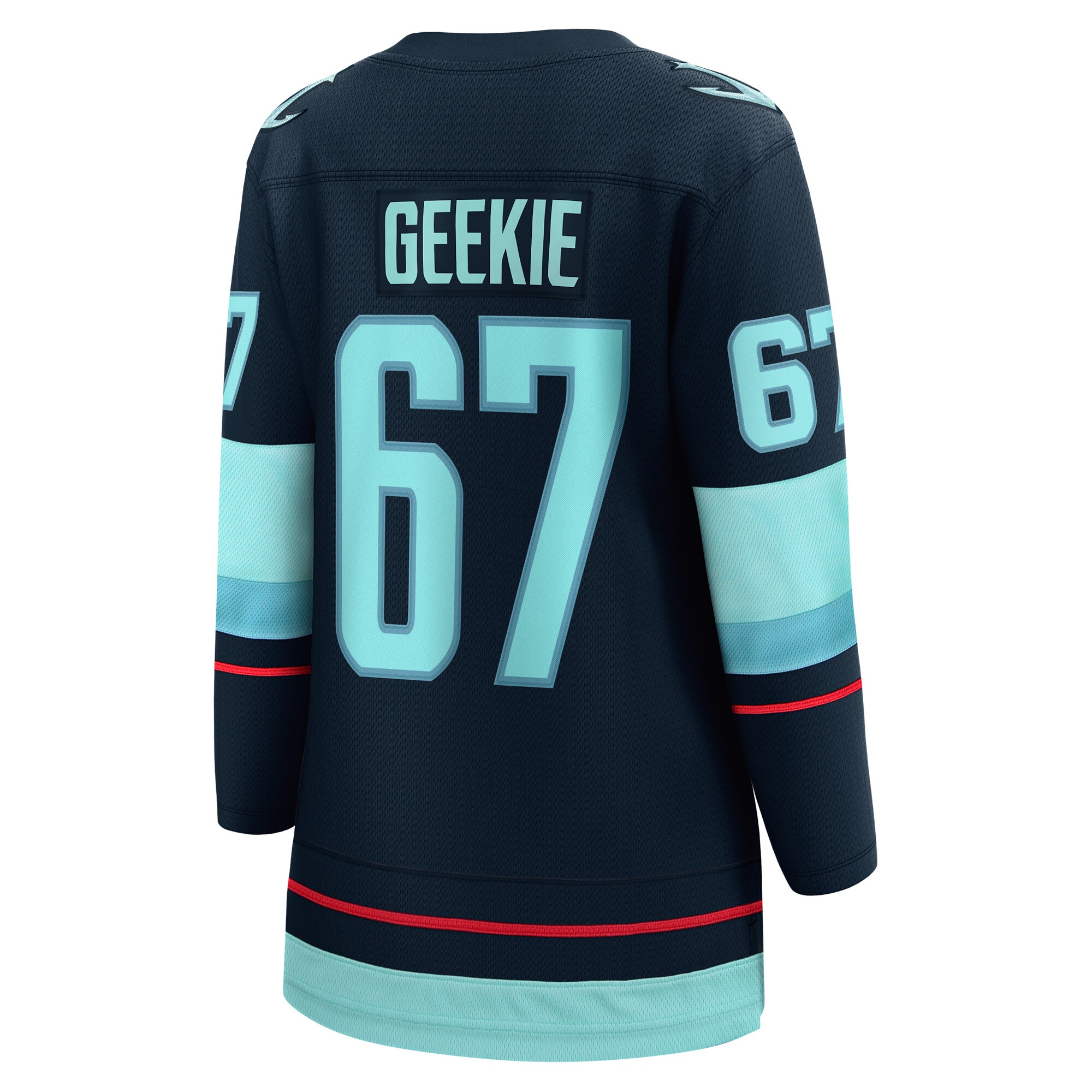 Morgan Geekie Seattle Kraken Women's Home Breakaway Player Jersey - Deep Sea Blue