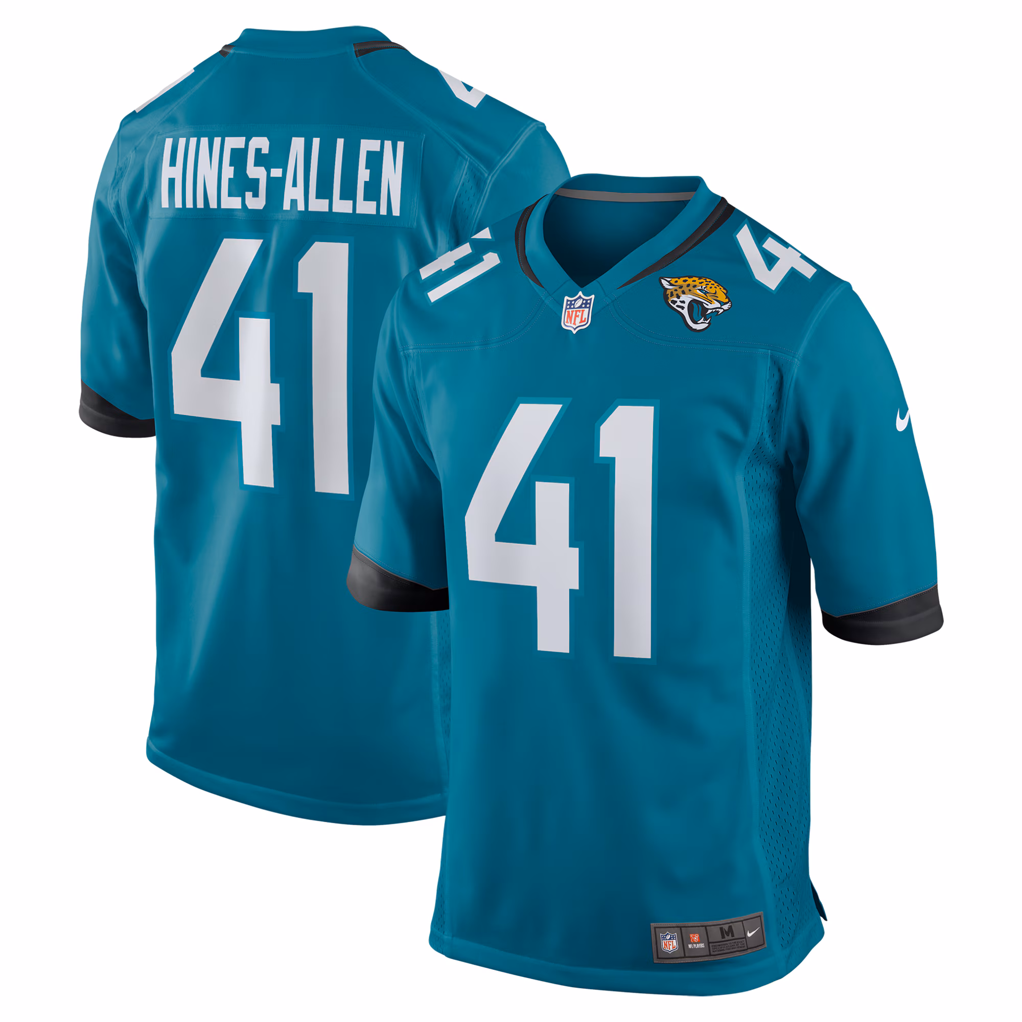 Josh Hines-Allen Jacksonville Jaguars Alternate Player Game Jersey - Black