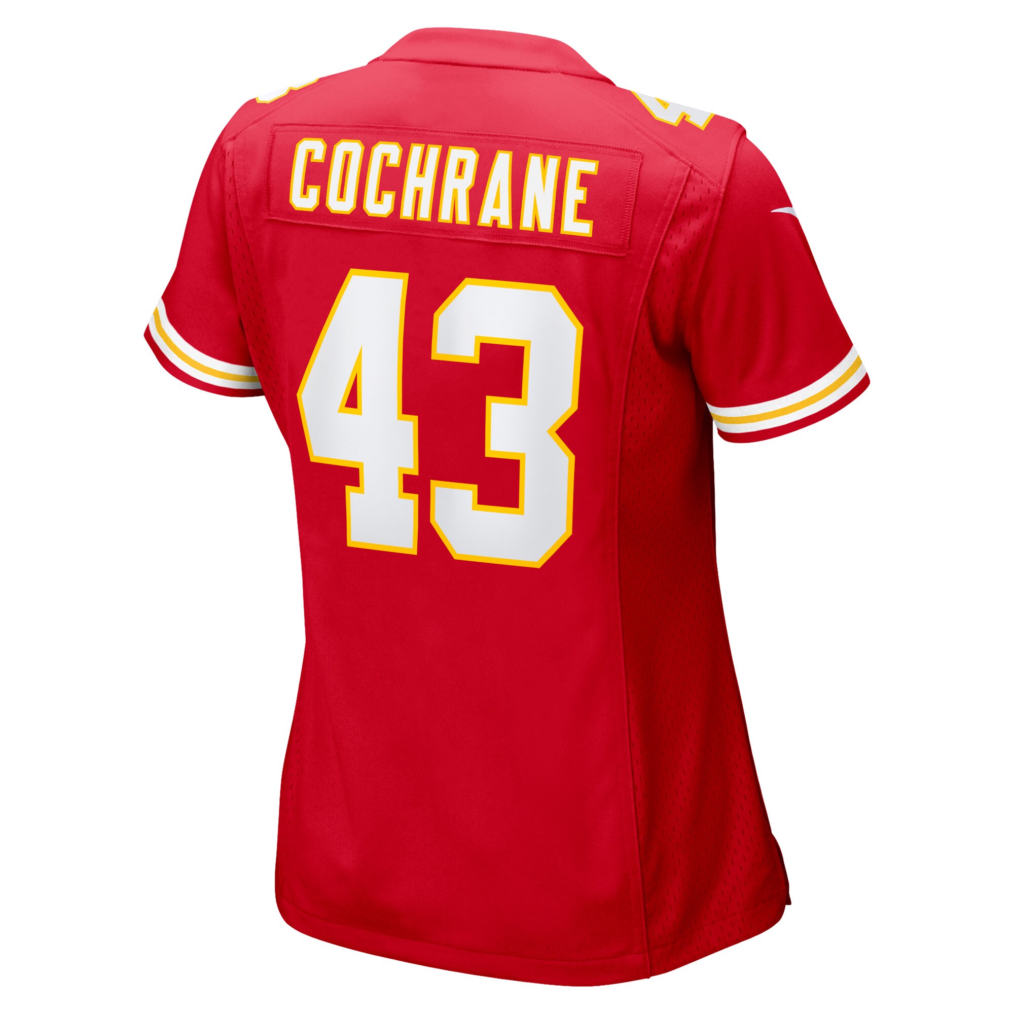 Jack Cochrane Kansas City Chiefs  Women's Game Player Jersey - Red