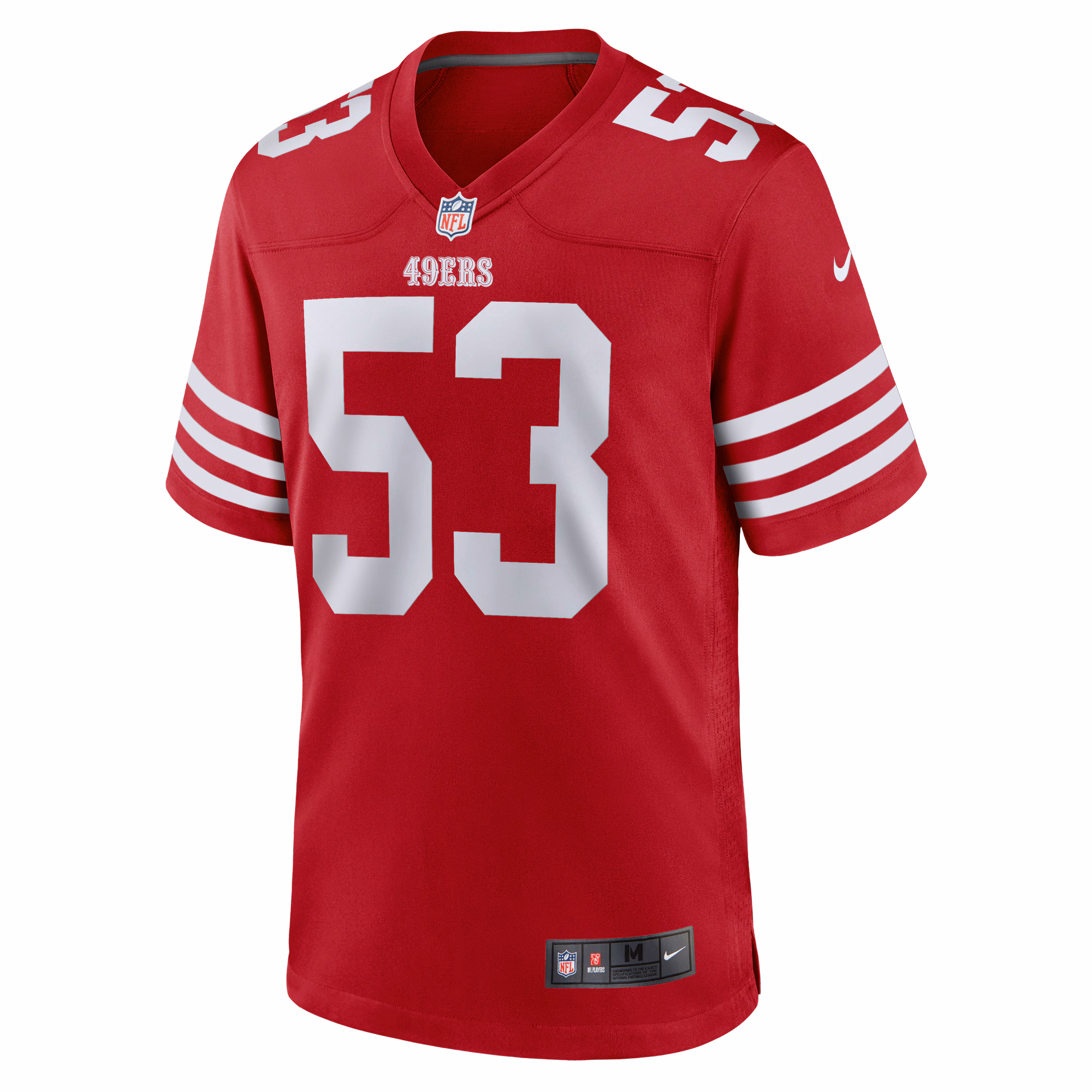 Dee Winters San Francisco 49ers Team Game Jersey - Scarlet