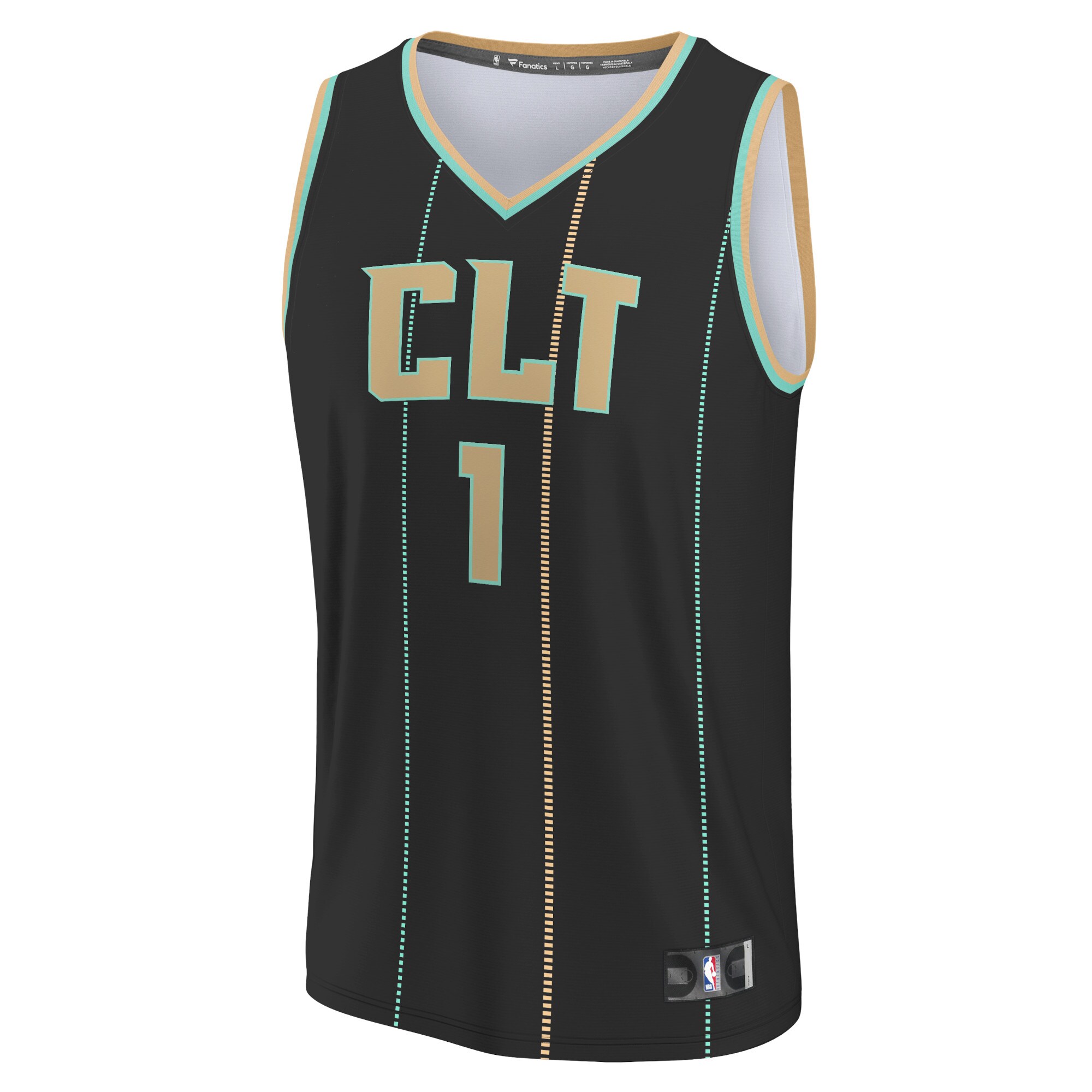 LaMelo Ball Charlotte Hornets  2022/23 Fastbreak Jersey - City Edition - Black
