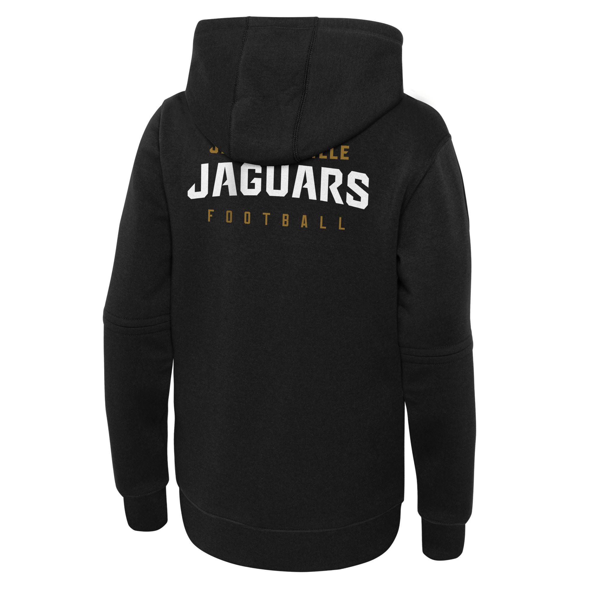 Jacksonville Jaguars  Youth 2023 Sideline Club Fleece Pullover Hoodie - Black