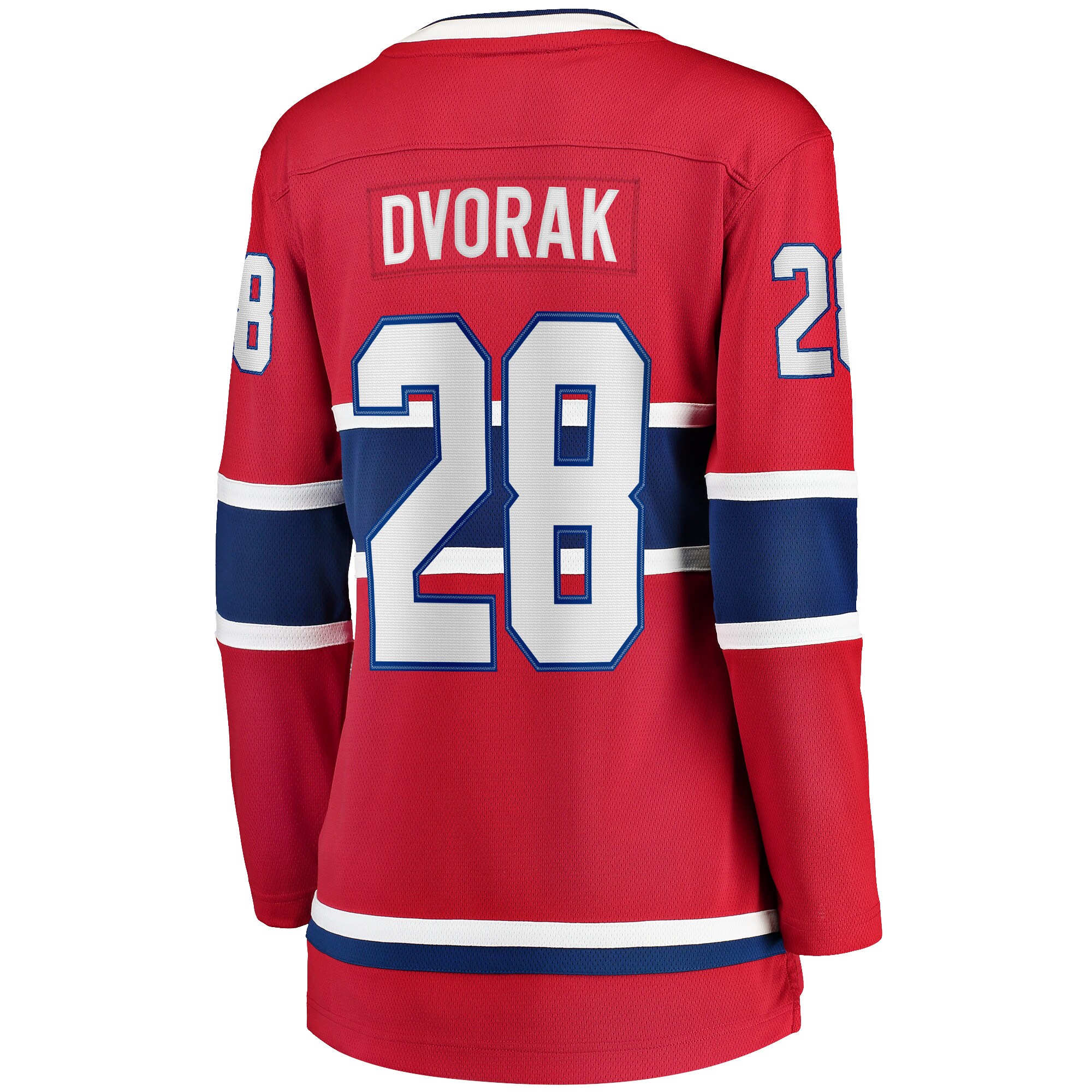 Christian Dvorak Montreal Canadiens Women's Home Breakaway Player Jersey - Red
