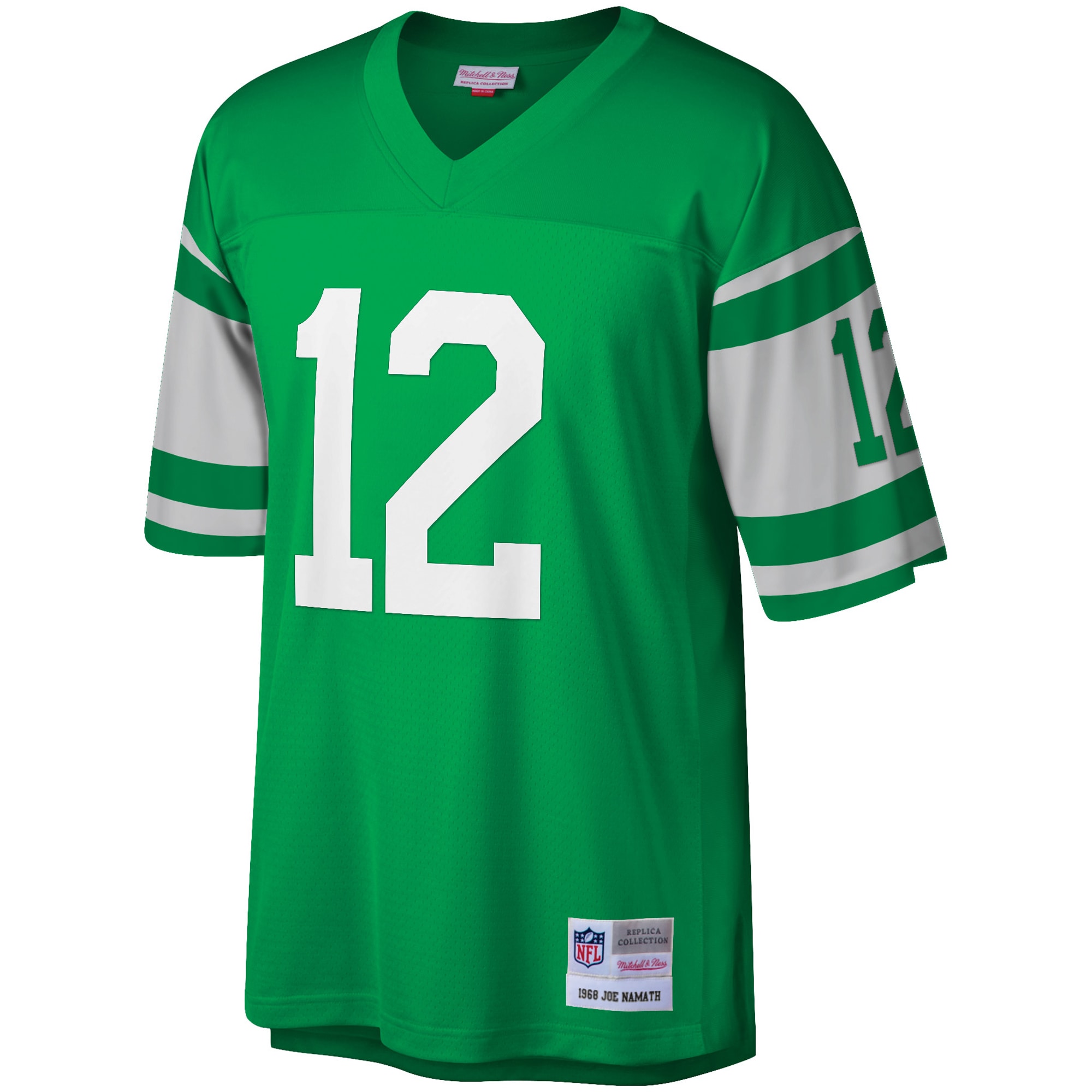 Joe Namath New York Jets  Retired Player Legacy Replica Jersey - Green