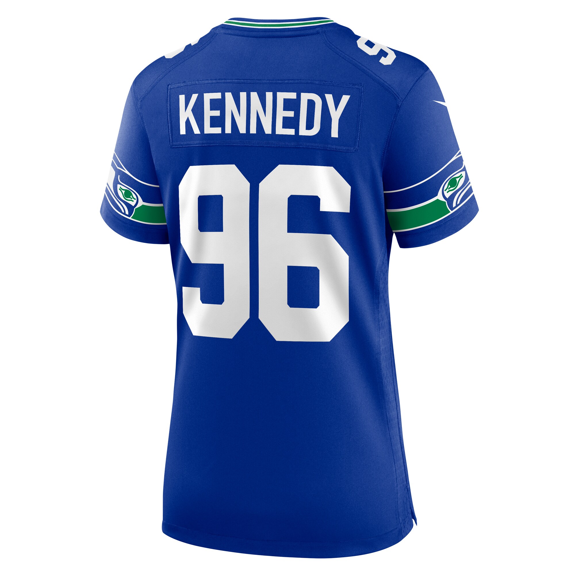 Cortez Kennedy Seattle Seahawks Women's Throwback Player Game Jersey - Royal