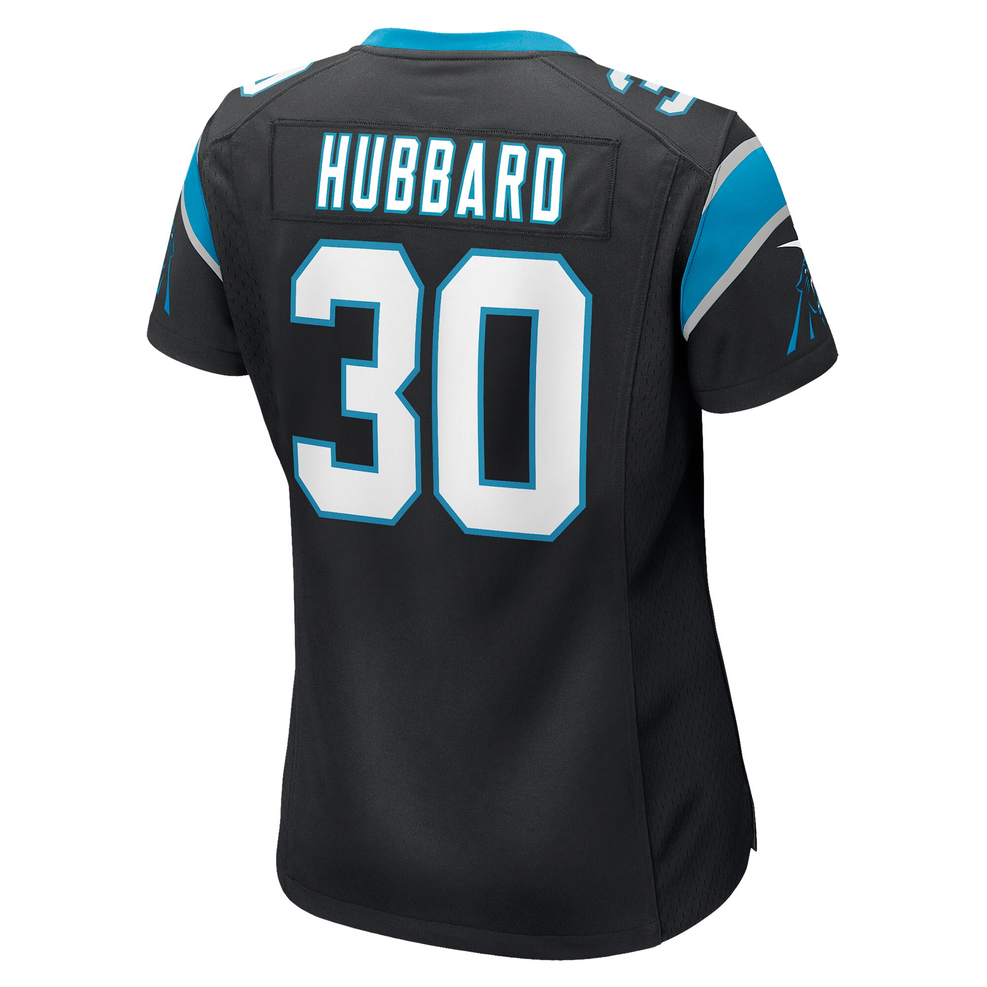 Chuba Hubbard Carolina Panthers  Women's Game Jersey - Black