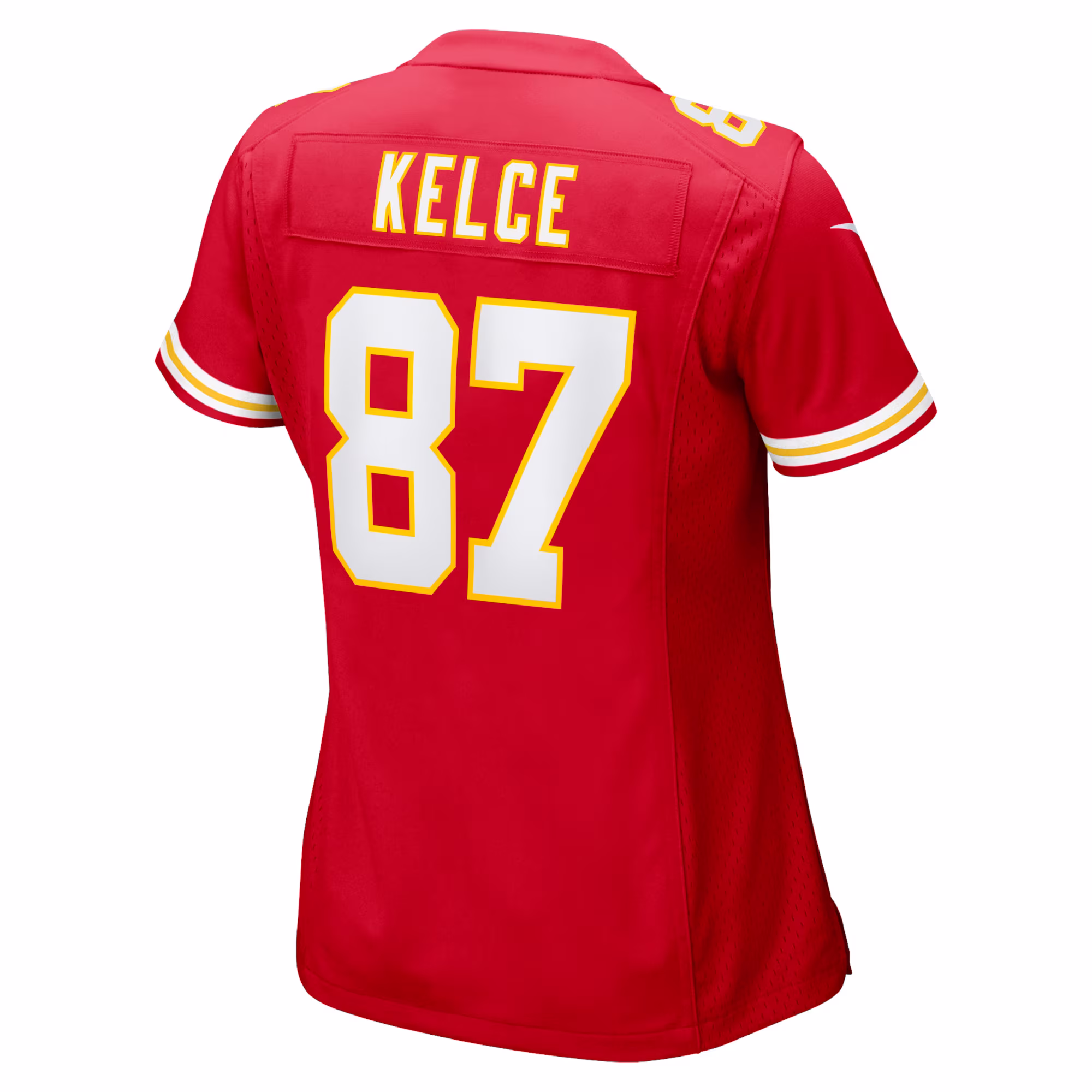 Travis Kelce Kansas City Chiefs  Women's 2023 Super Bowl LVIII Game Jersey - Red