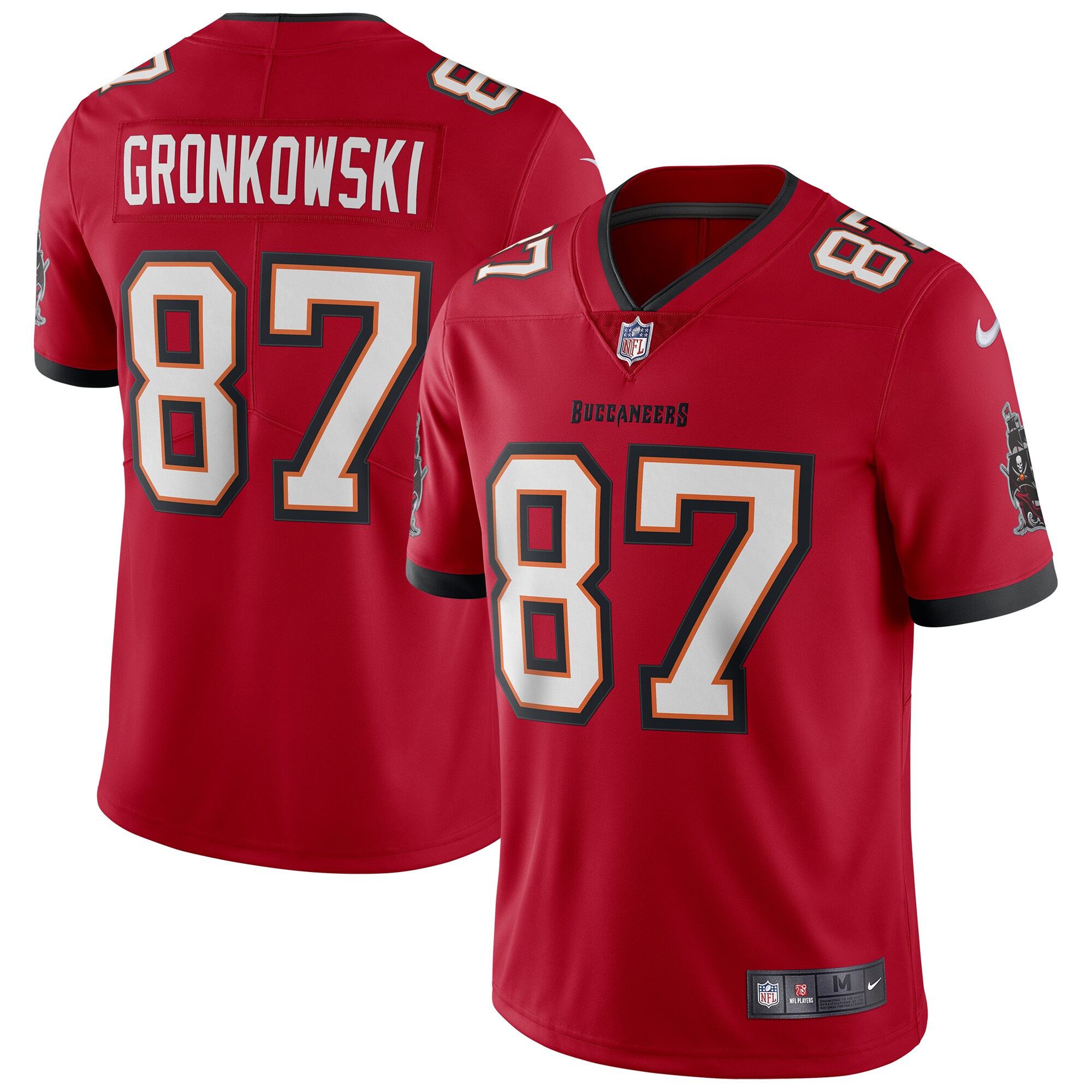 Rob Gronkowski Tampa Bay Buccaneers  Vapor Limited Jersey - Red