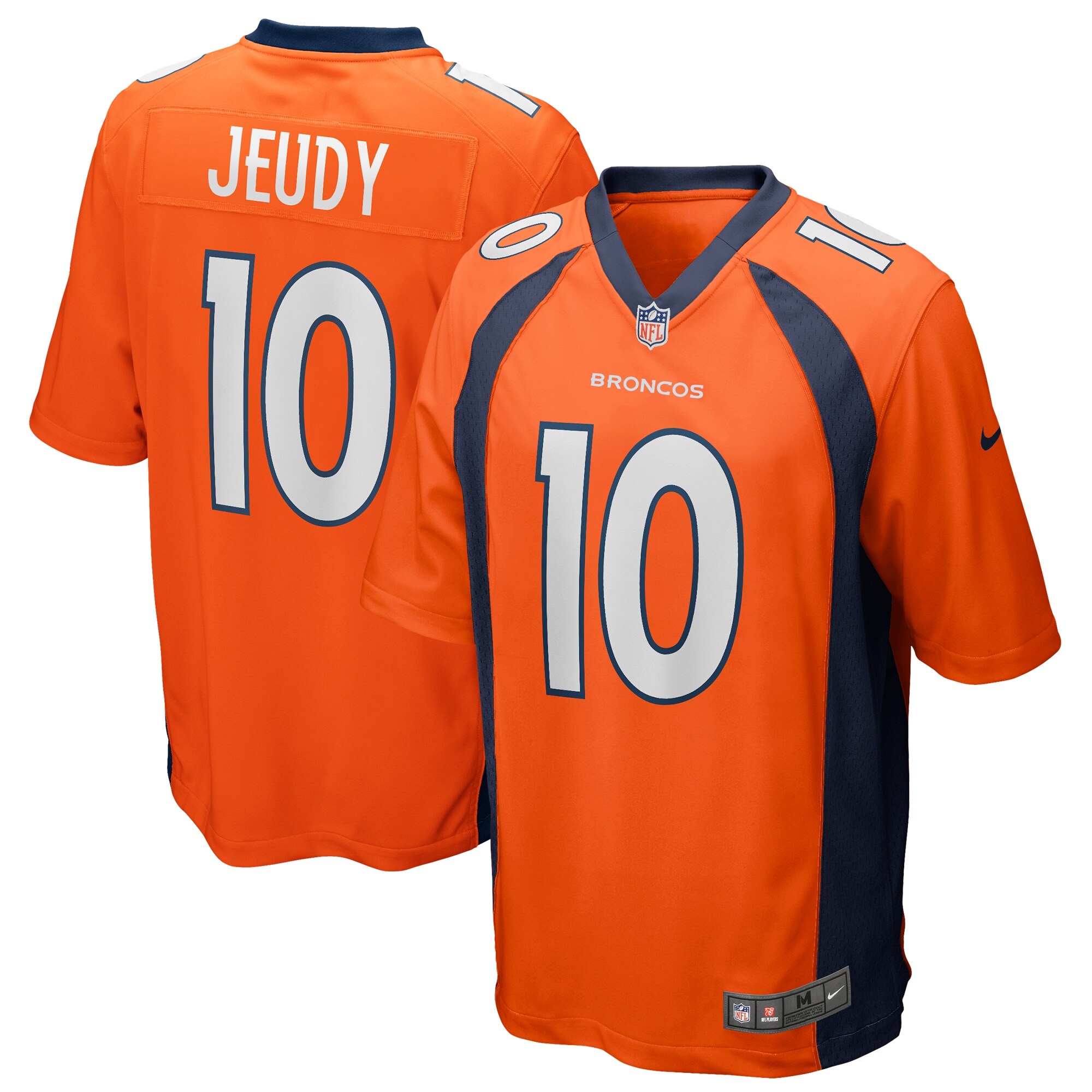Jerry Jeudy Denver Broncos  Player Game Jersey - Orange