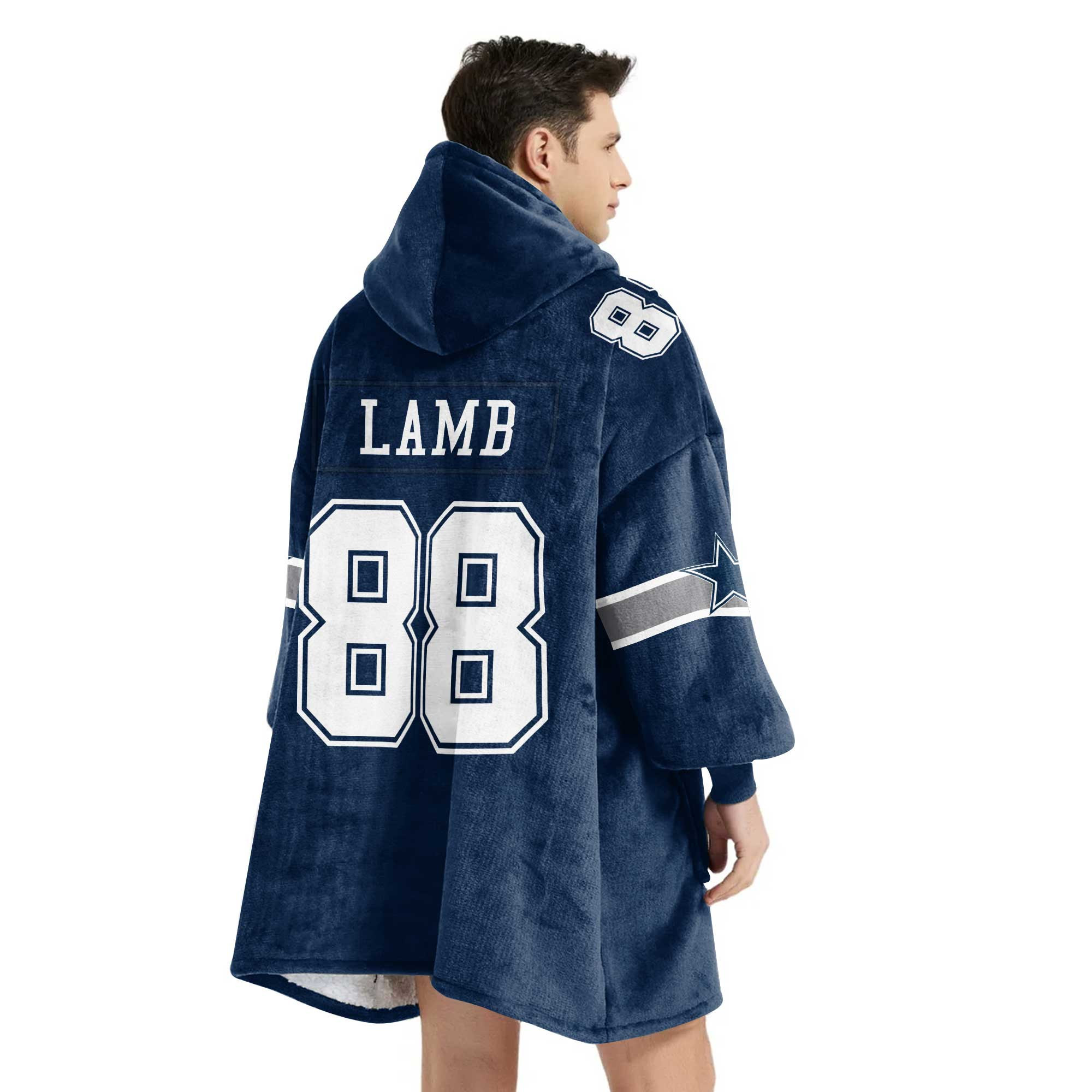 Adult C.D.L 88 Dallas Football Unisex Blanket Hoodie