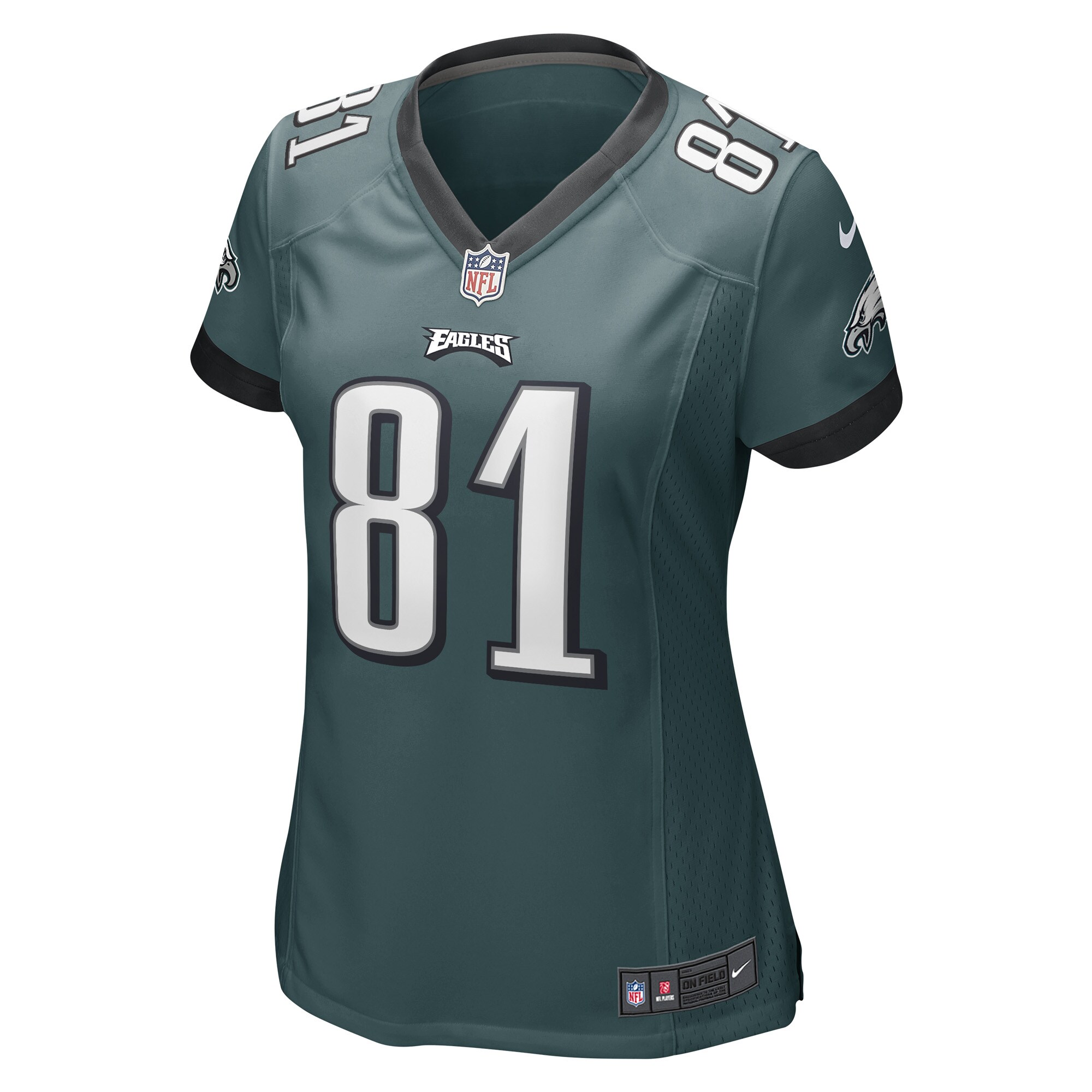 Grant Calcaterra Philadelphia Eagles  Women's Game Player Jersey - Midnight Green
