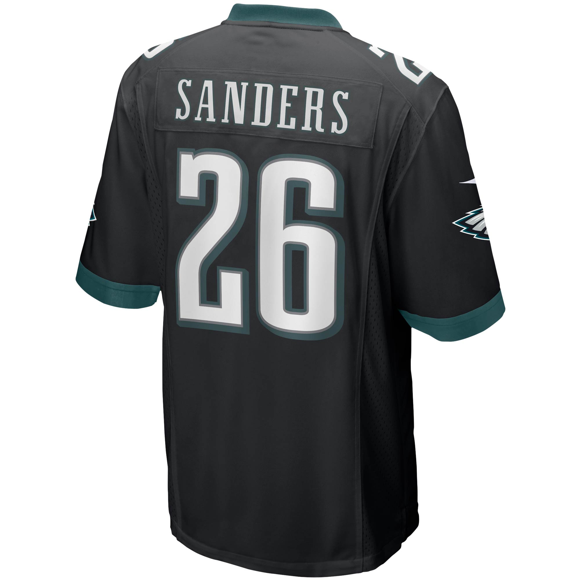 Miles Sanders Philadelphia Eagles  Game Jersey - Black