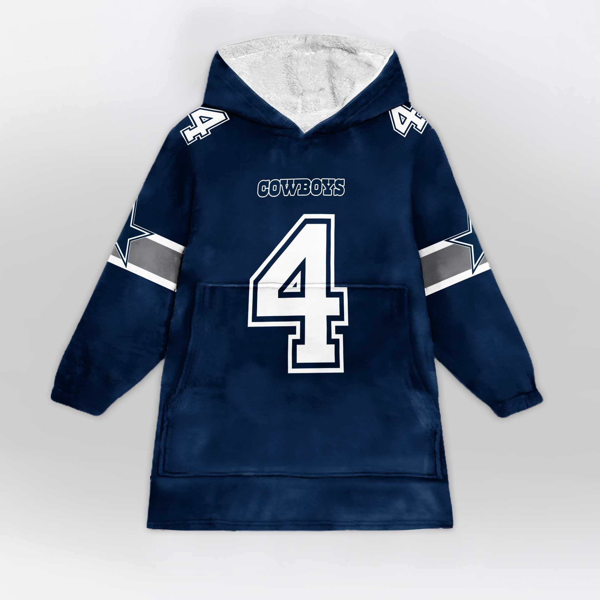 Adult D.P 4 Dallas Football Unisex Blanket Hoodie