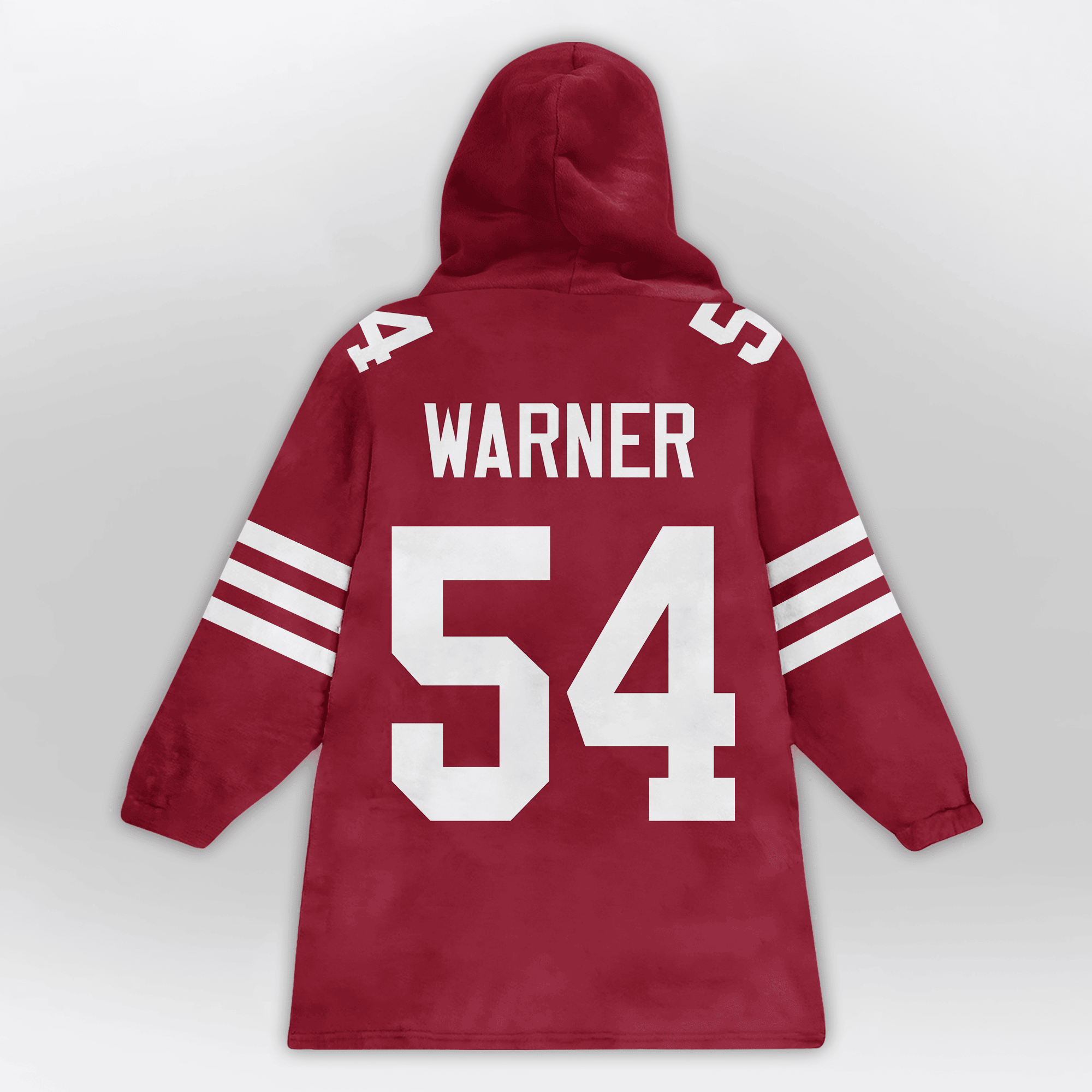 Kid F.W 54 Captain San Francisco 49ers Football Unisex Blanket Hoodie