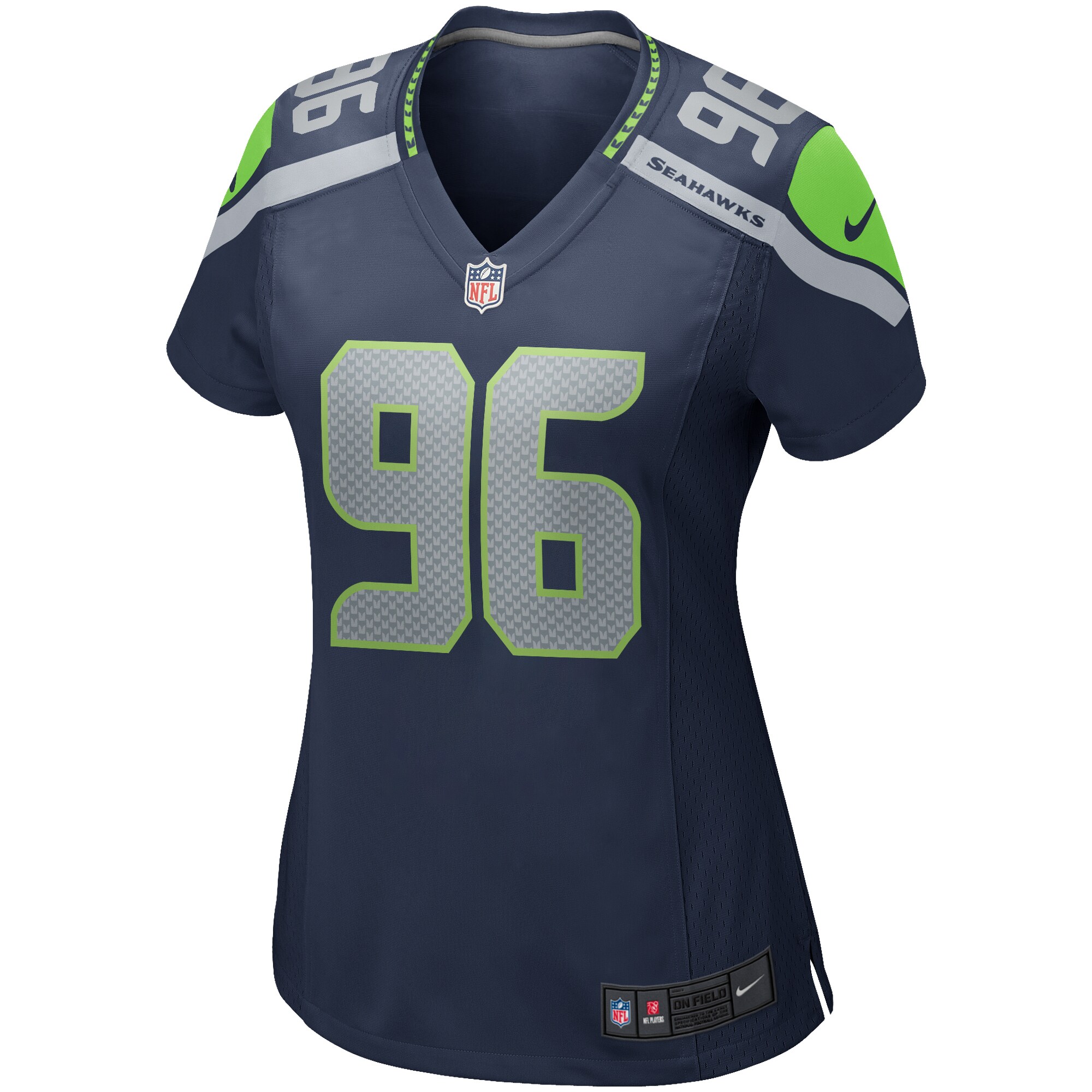 Cortez Kennedy Seattle Seahawks Women's Throwback Player Game Jersey - Royal