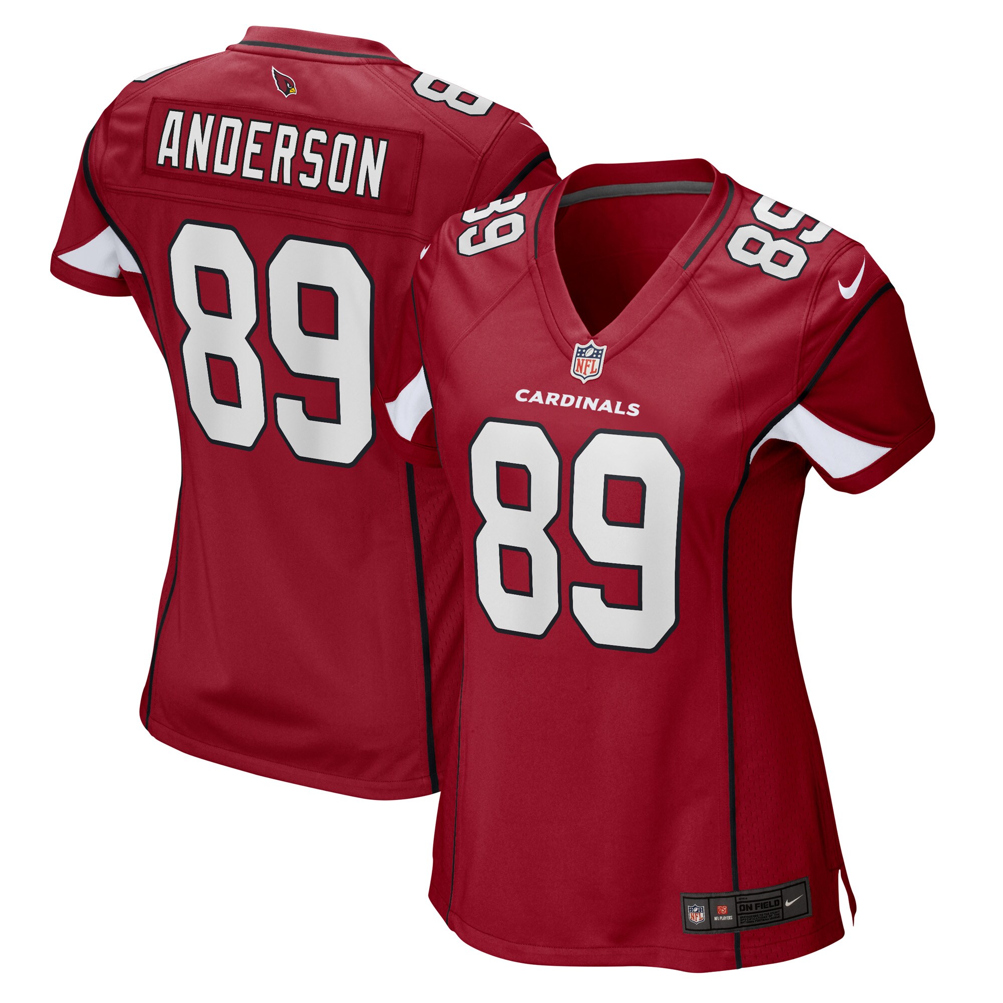 Stephen Anderson Arizona Cardinals  Women's Game Player Jersey - Cardinal