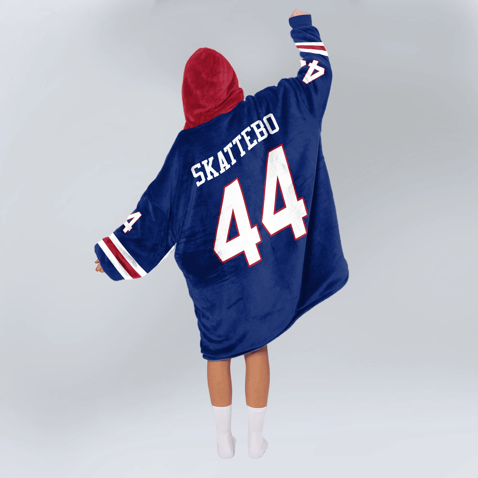 C.S 44 New York G Football Unisex Blanket Hoodie